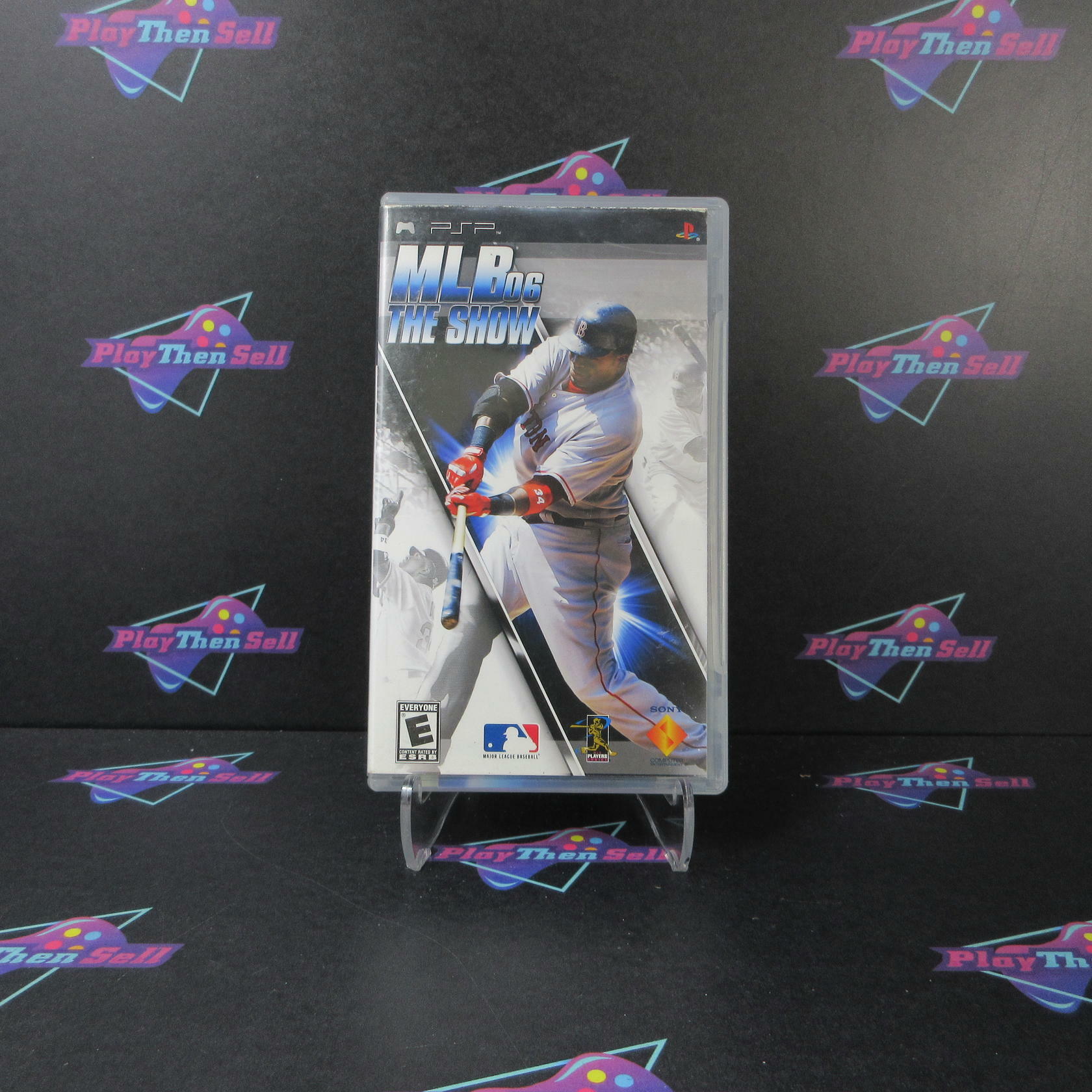 MLB 06 The Show Clear UMD + Reg Card Sony PSP AD/MD Complete CIB - Very Good