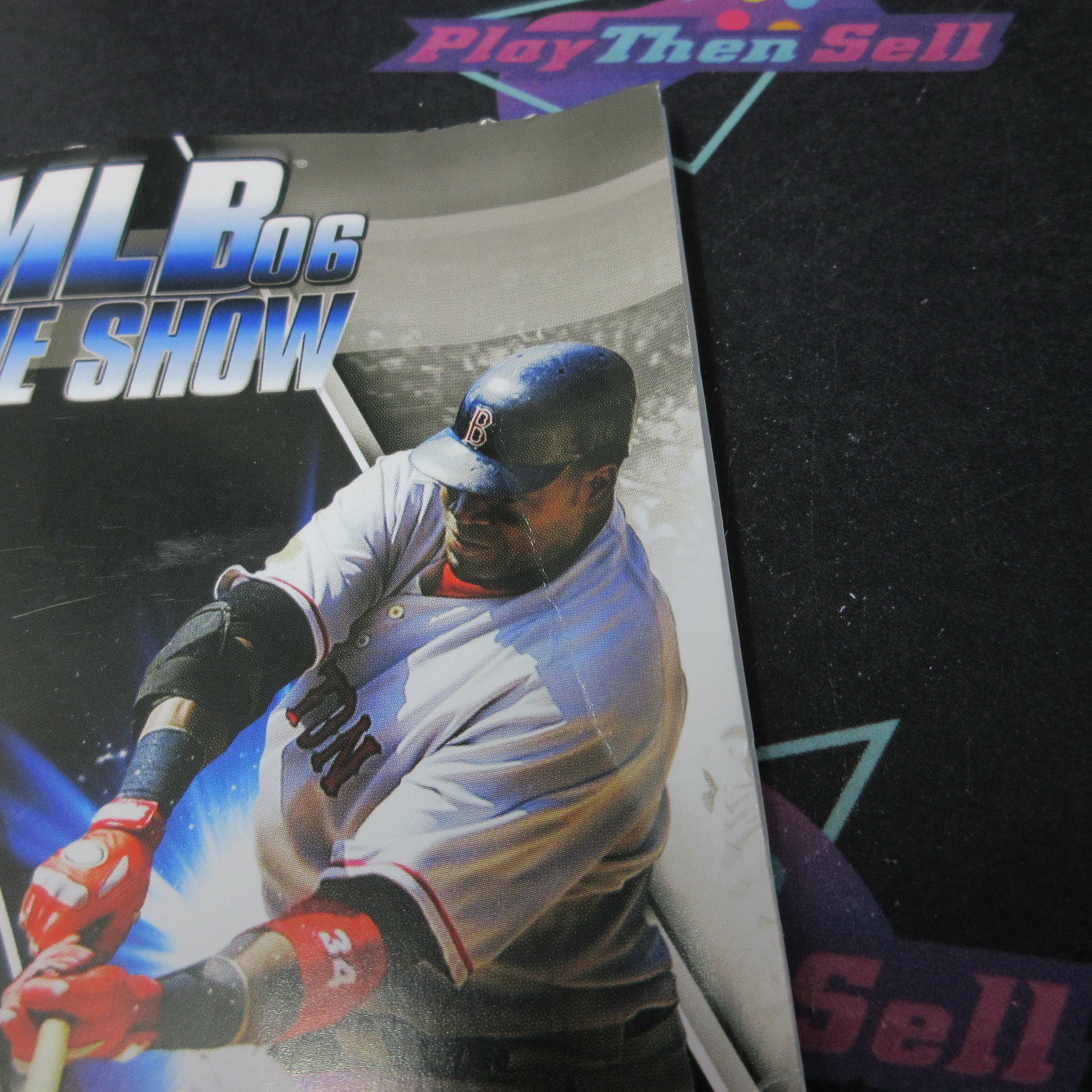 MLB 06 The Show Clear UMD + Reg Card Sony PSP AD/MD Complete CIB - Very Good
