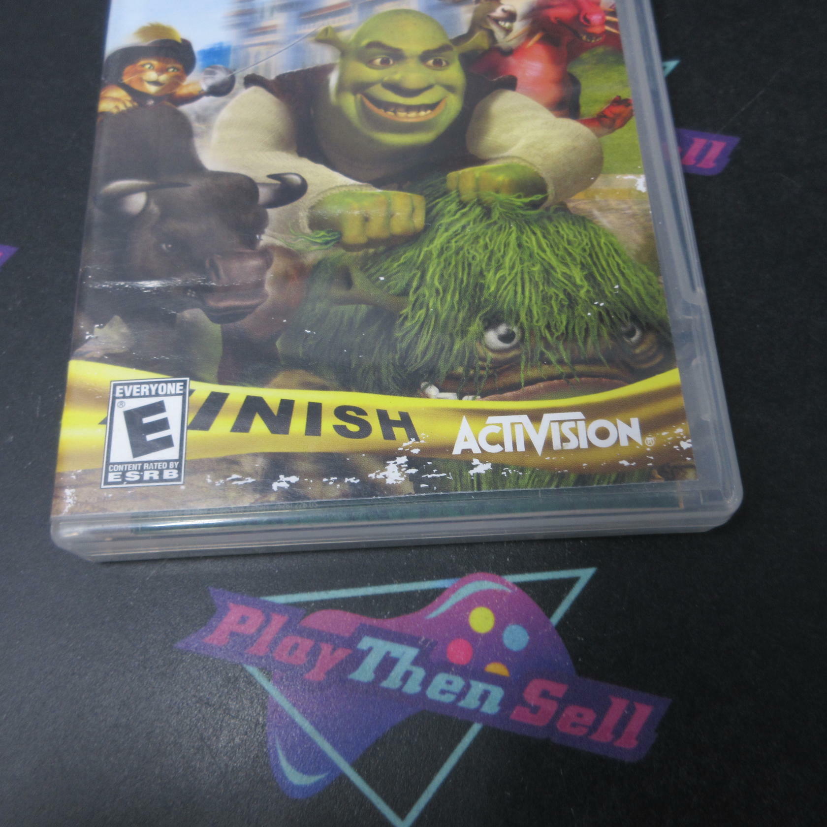 Shrek Smash & Crash Sony PSP AD Complete CIB - Very Good
