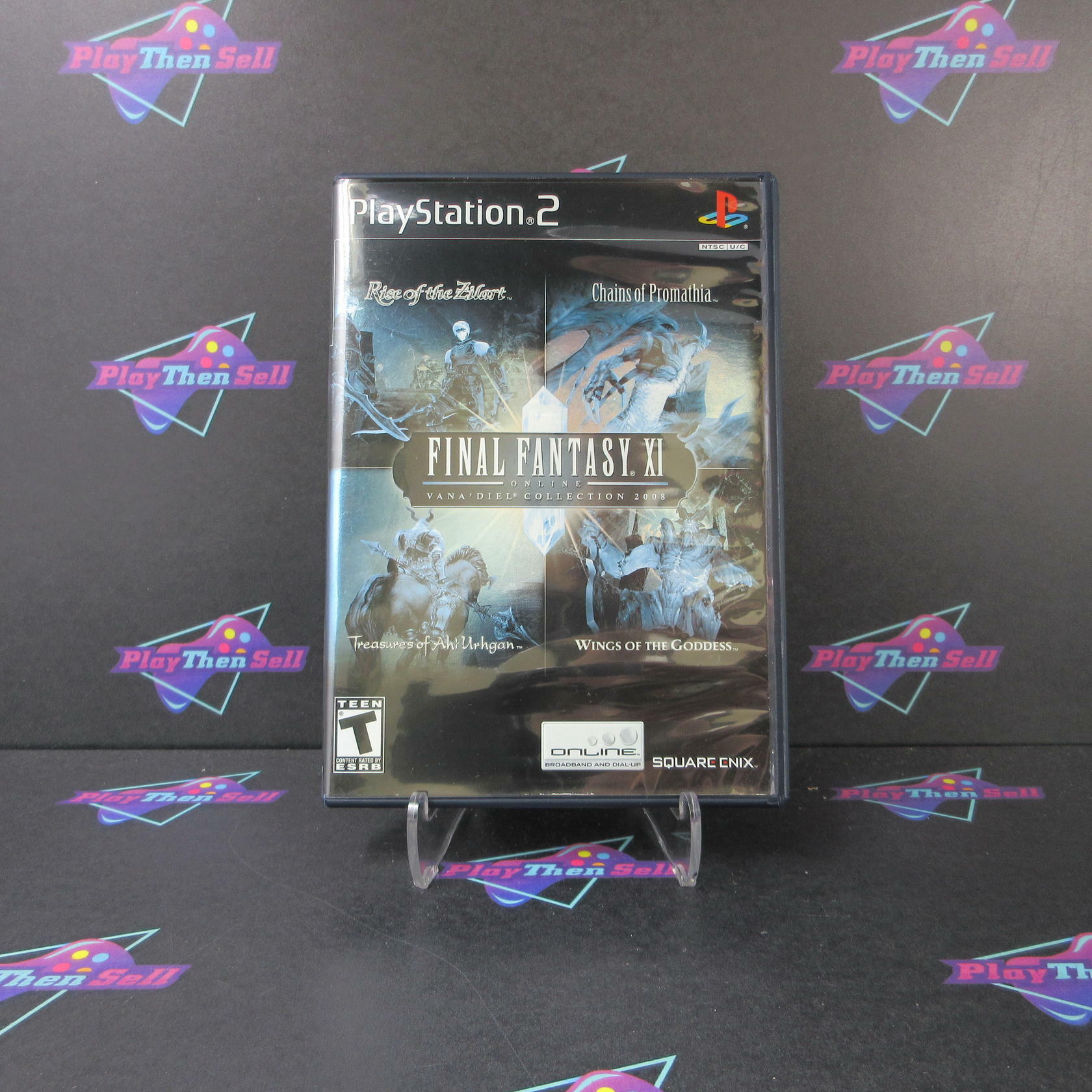 Final Fantasy XI The Vana'diel Collection 2008 PS2 PlayStation 2 - Like New