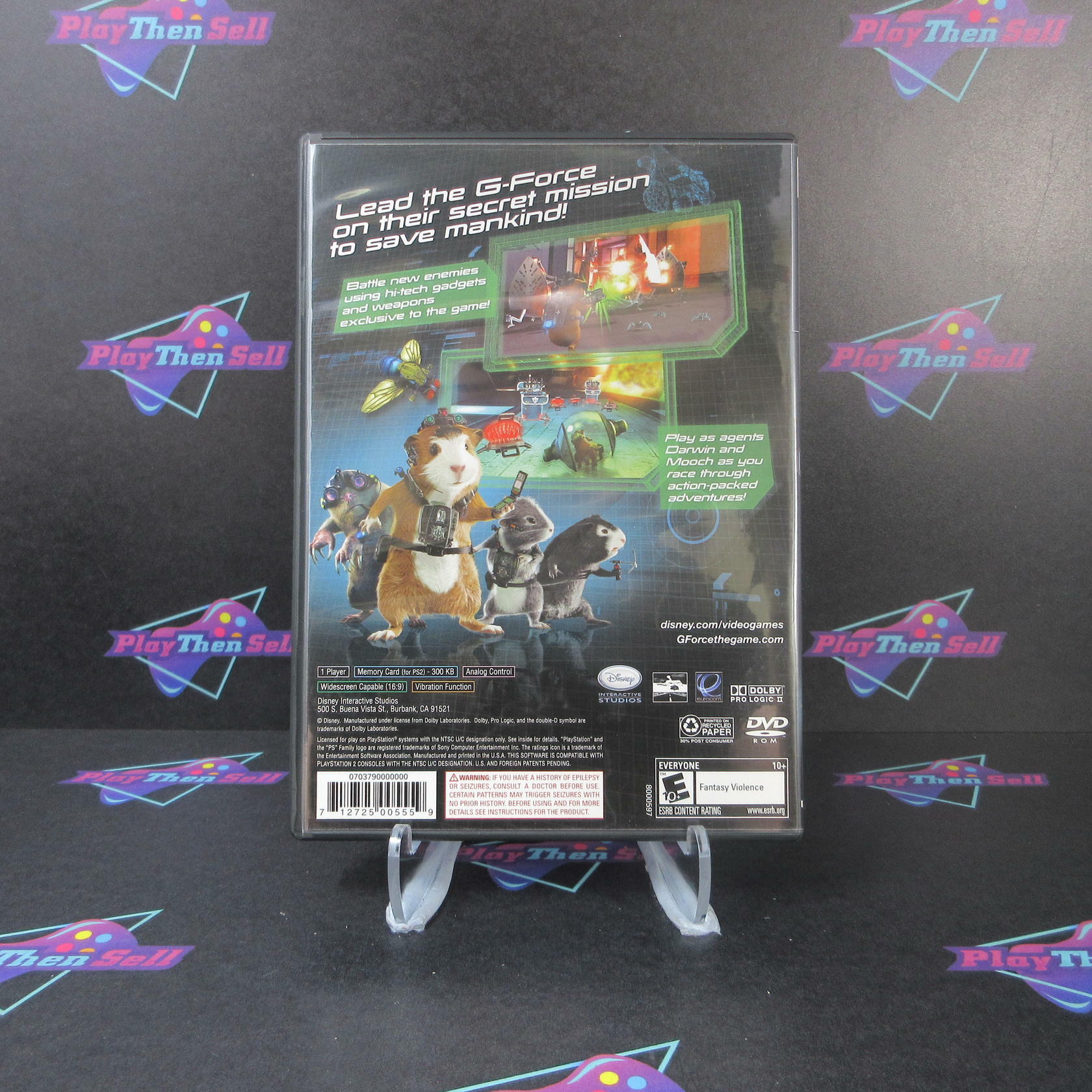 G-Force PS2 PlayStation 2 - Like New