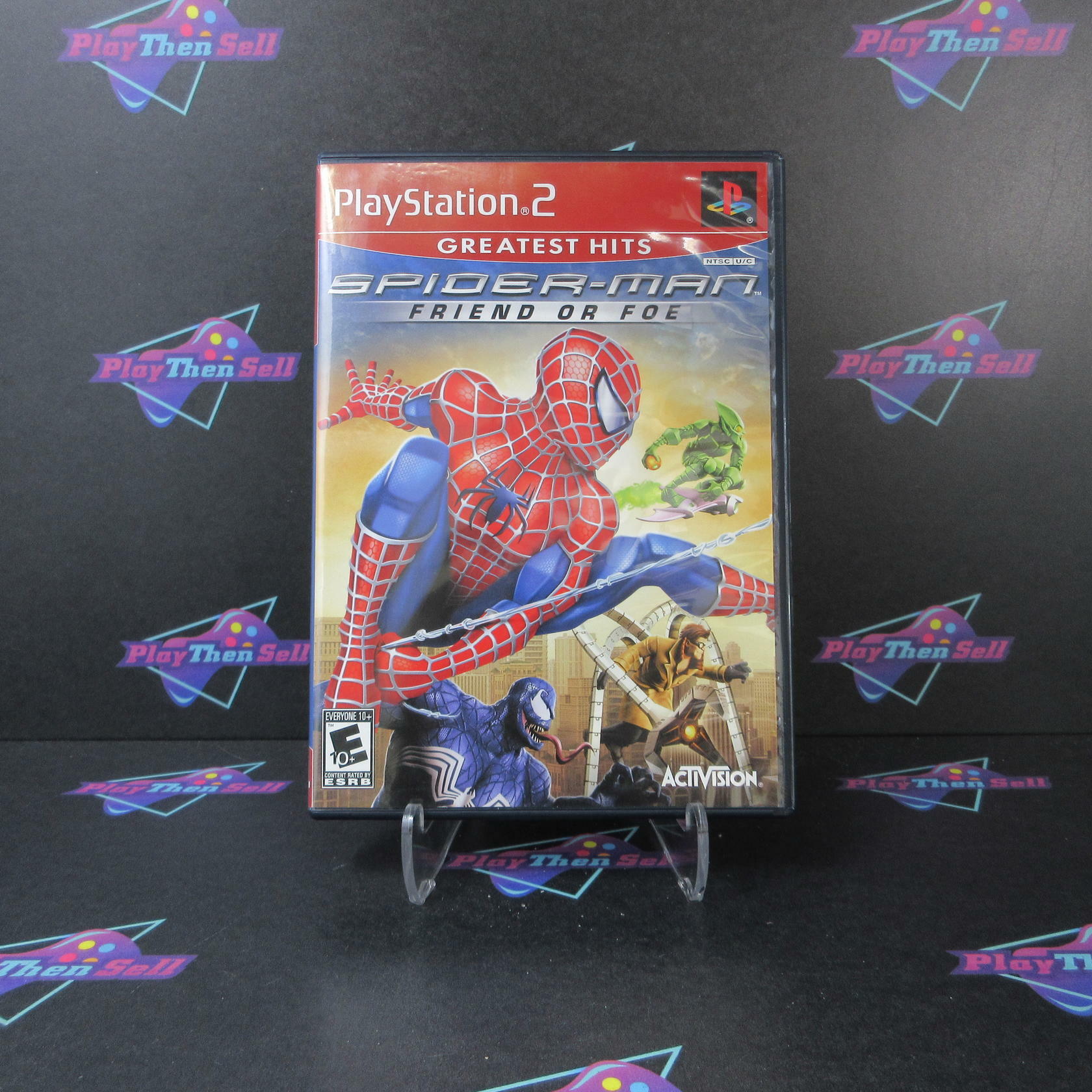 Spiderman Friend or Foe PS2 PlayStation 2 GH - Like New