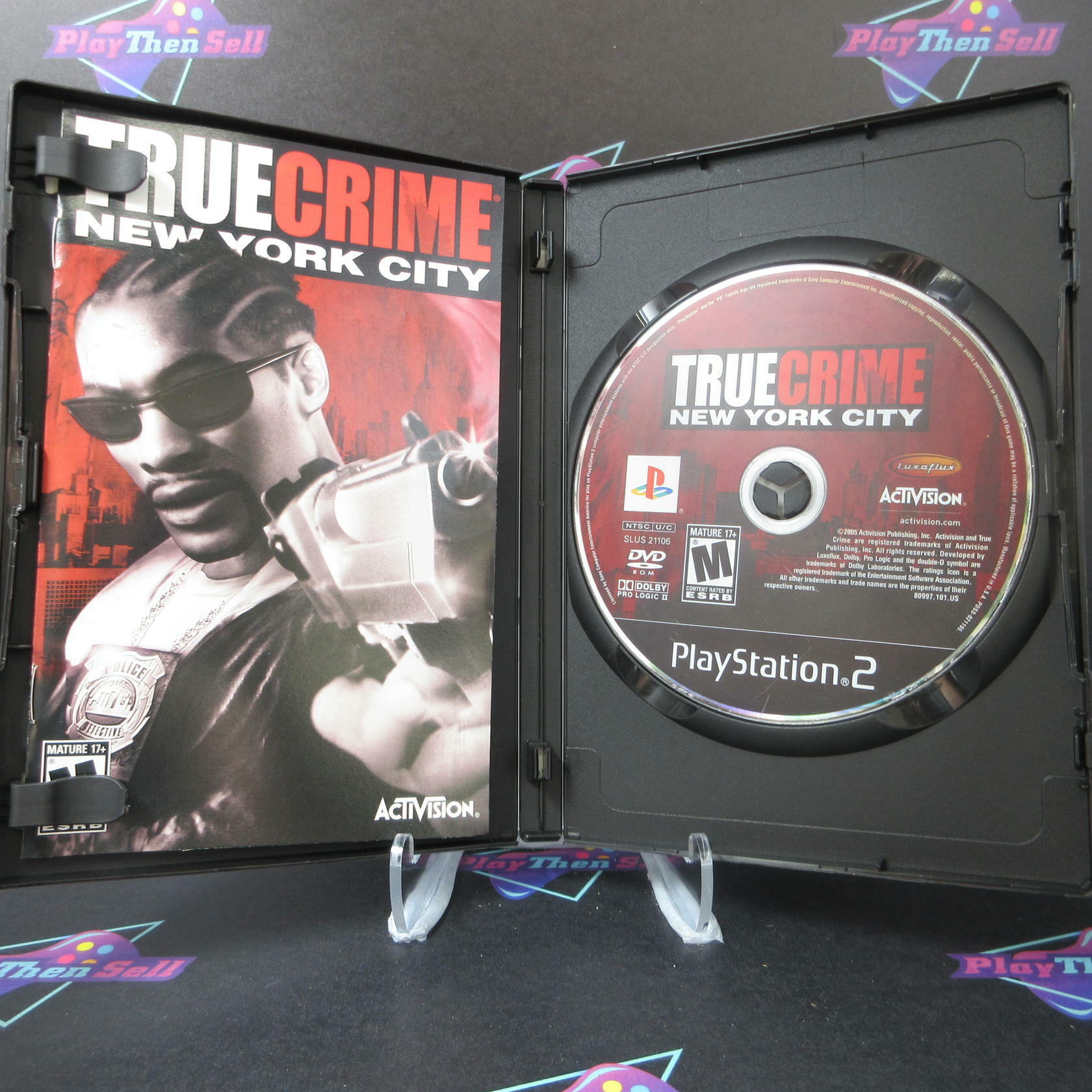 True Crime New York City PS2 PlayStation 2 - Like New