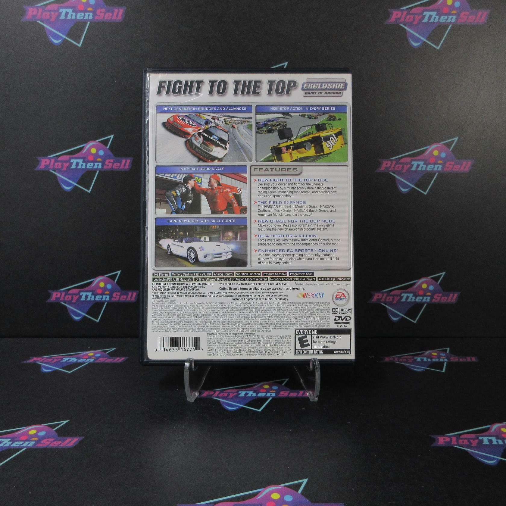 NASCAR 2005 Chase For the Cup PS2 PlayStation 2 MD Complete CIB - Very Good