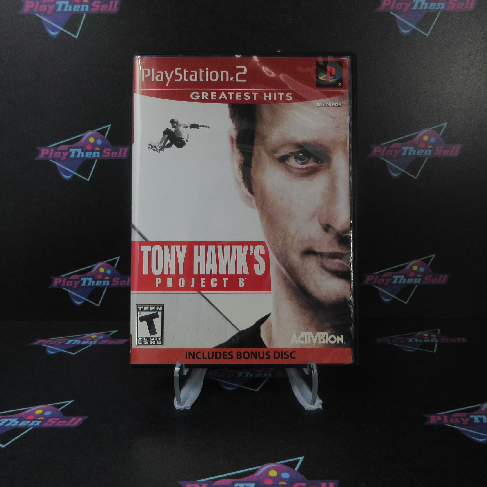 Tony Hawk's Project 8 PS2 PlayStation 2 GH + Bonus Disc - Like New