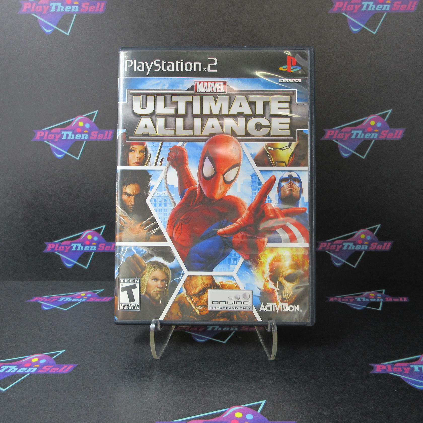 Marvel Ultimate Alliance PS2 PlayStation 2 - Like New