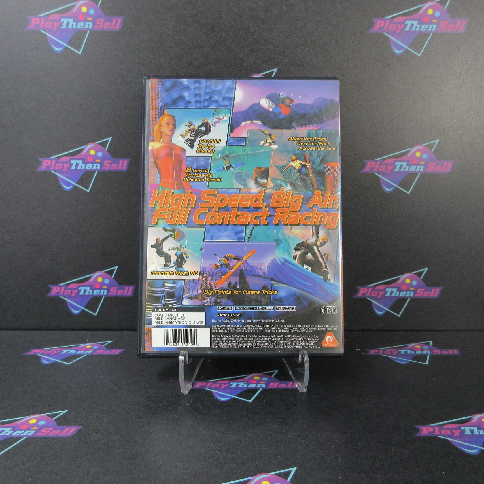 SSX Greatest Hits + Reg Card PS2 PlayStation 2 DD Complete CIB - Very Good