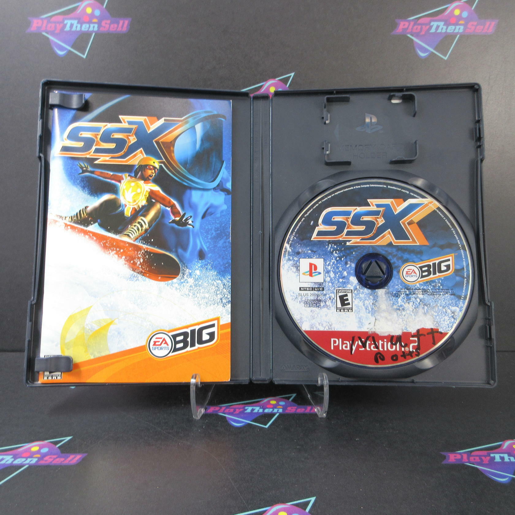 SSX Greatest Hits + Reg Card PS2 PlayStation 2 DD Complete CIB - Very Good