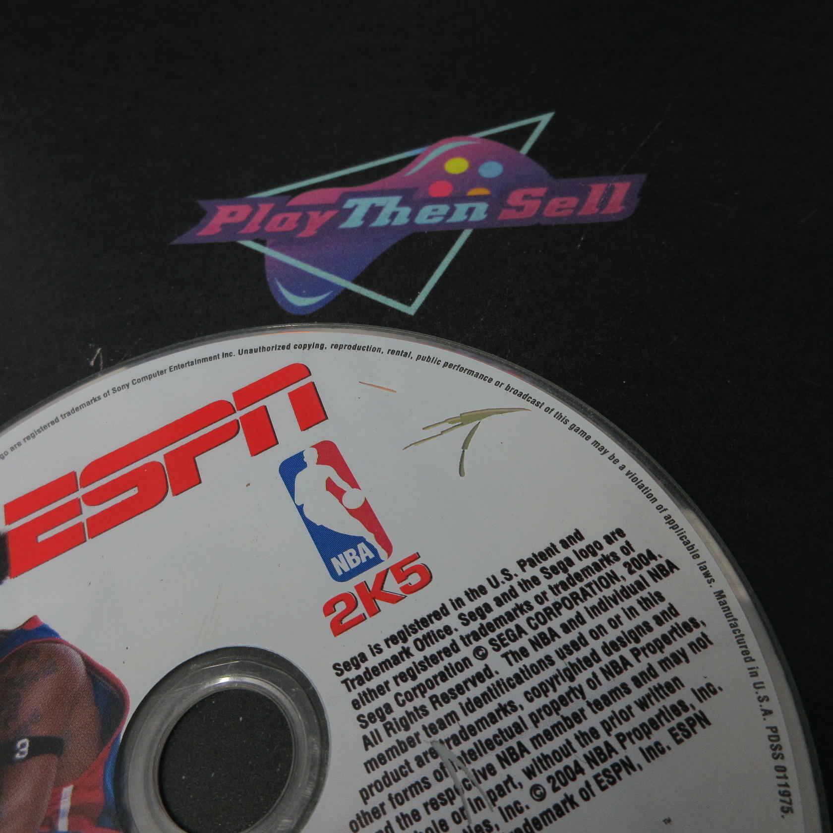 ESPN NBA 2K5 PS2 PlayStation 2 DD Complete CIB - Very Good