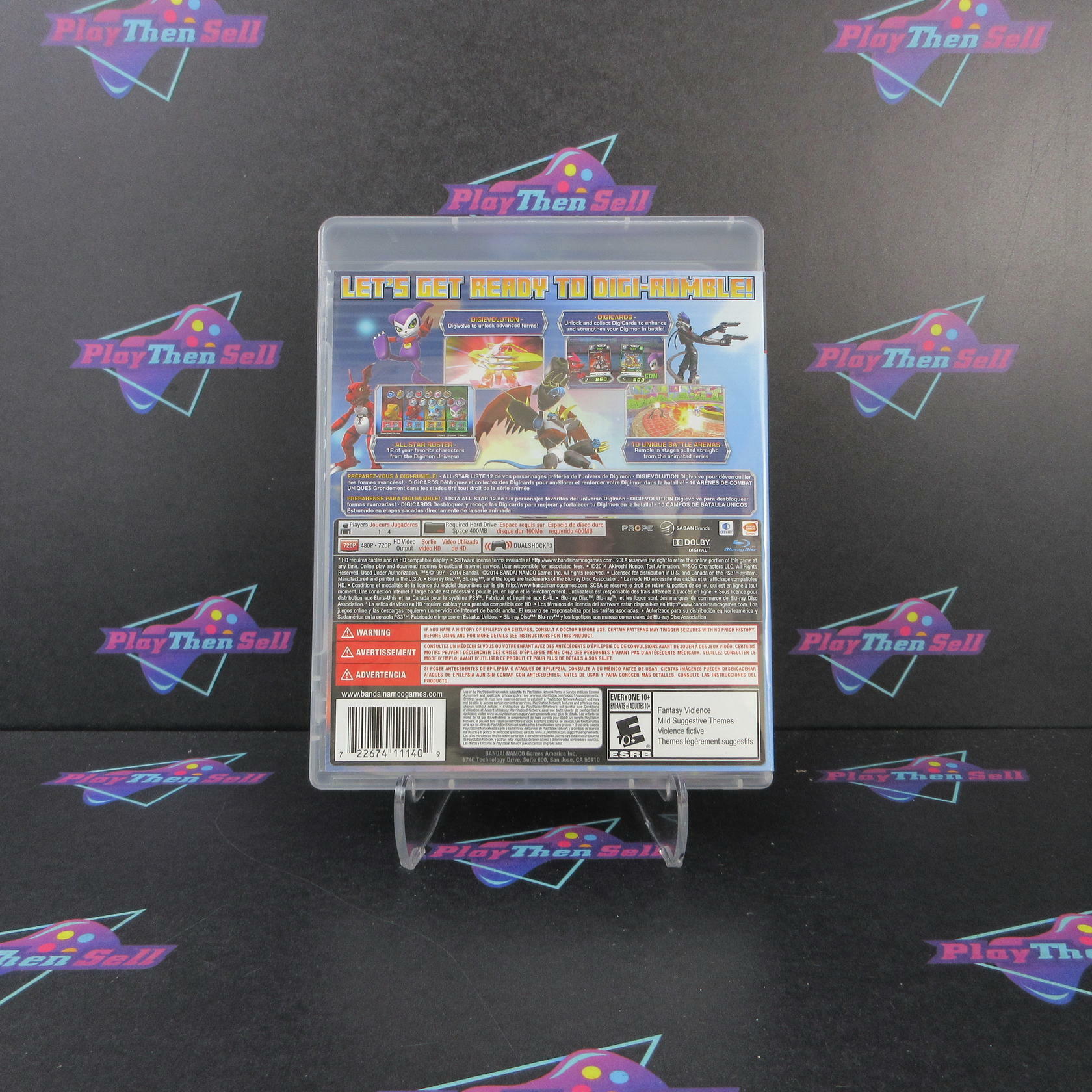 Digimon All-Star Rumble PS3 PlayStation 3 - Like New
