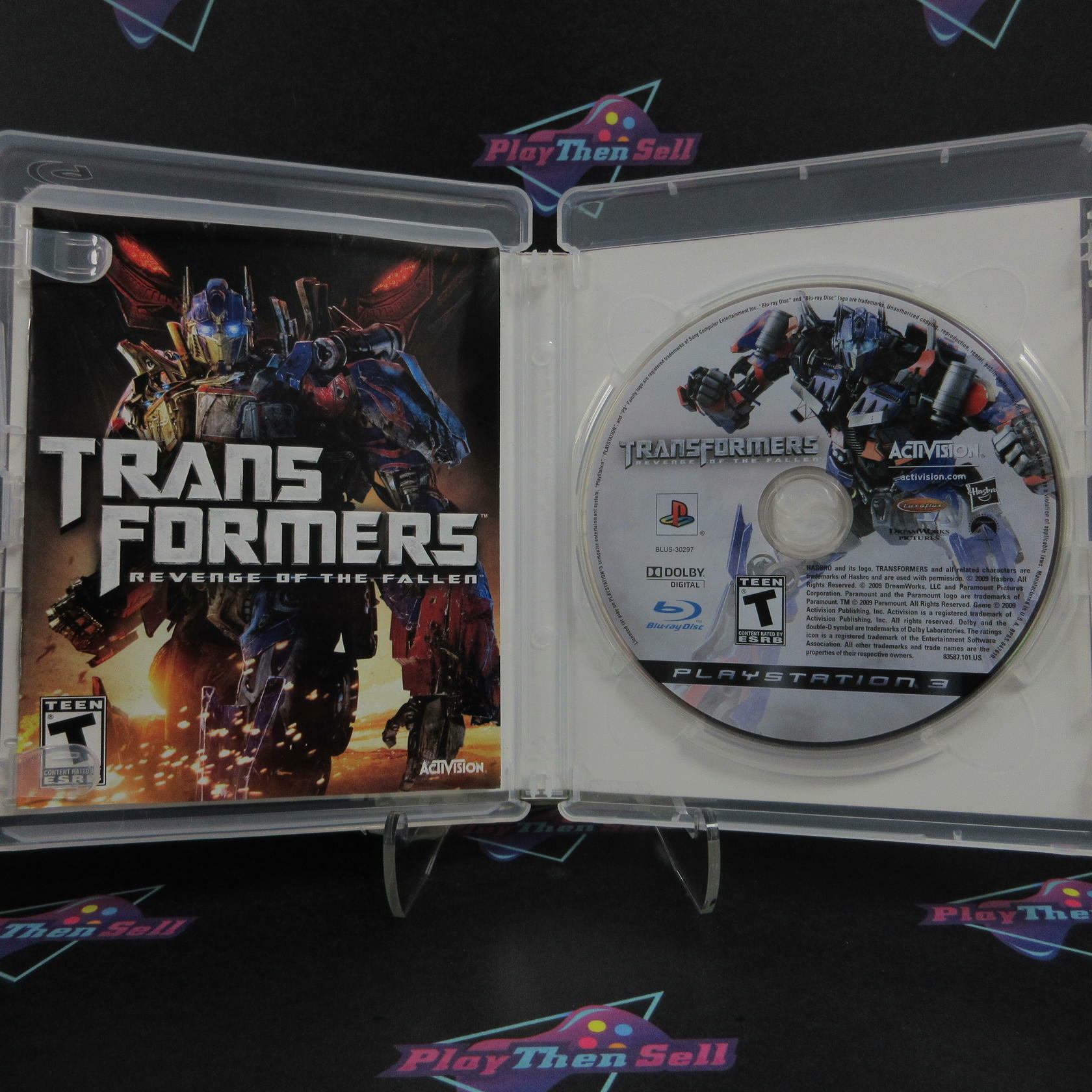 Transformers Revenge Of The Fallen PS3 PlayStation 3 - Like New