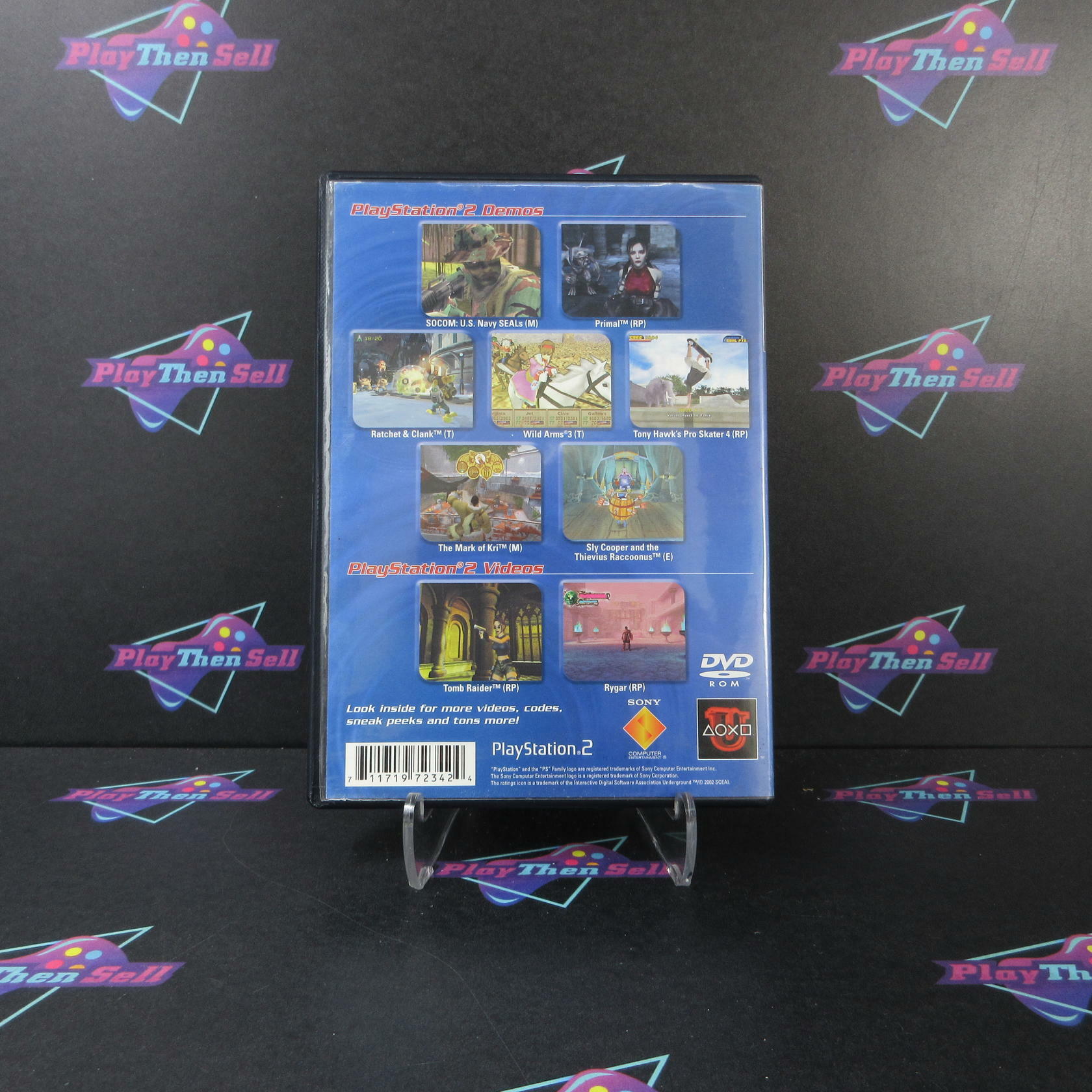 Jampack Winter 2002 PS2 PlayStation 2 AD/DD/NM - Very Good