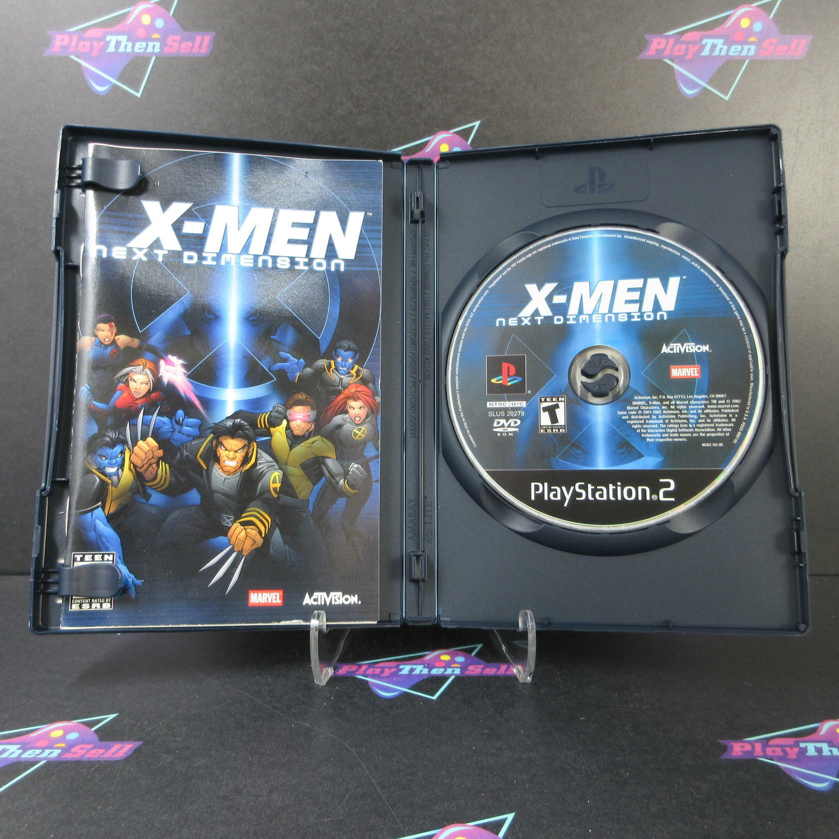 X-men Next Dimension + Reg Card PS2 PlayStation 2 AD Complete CIB - Very Good
