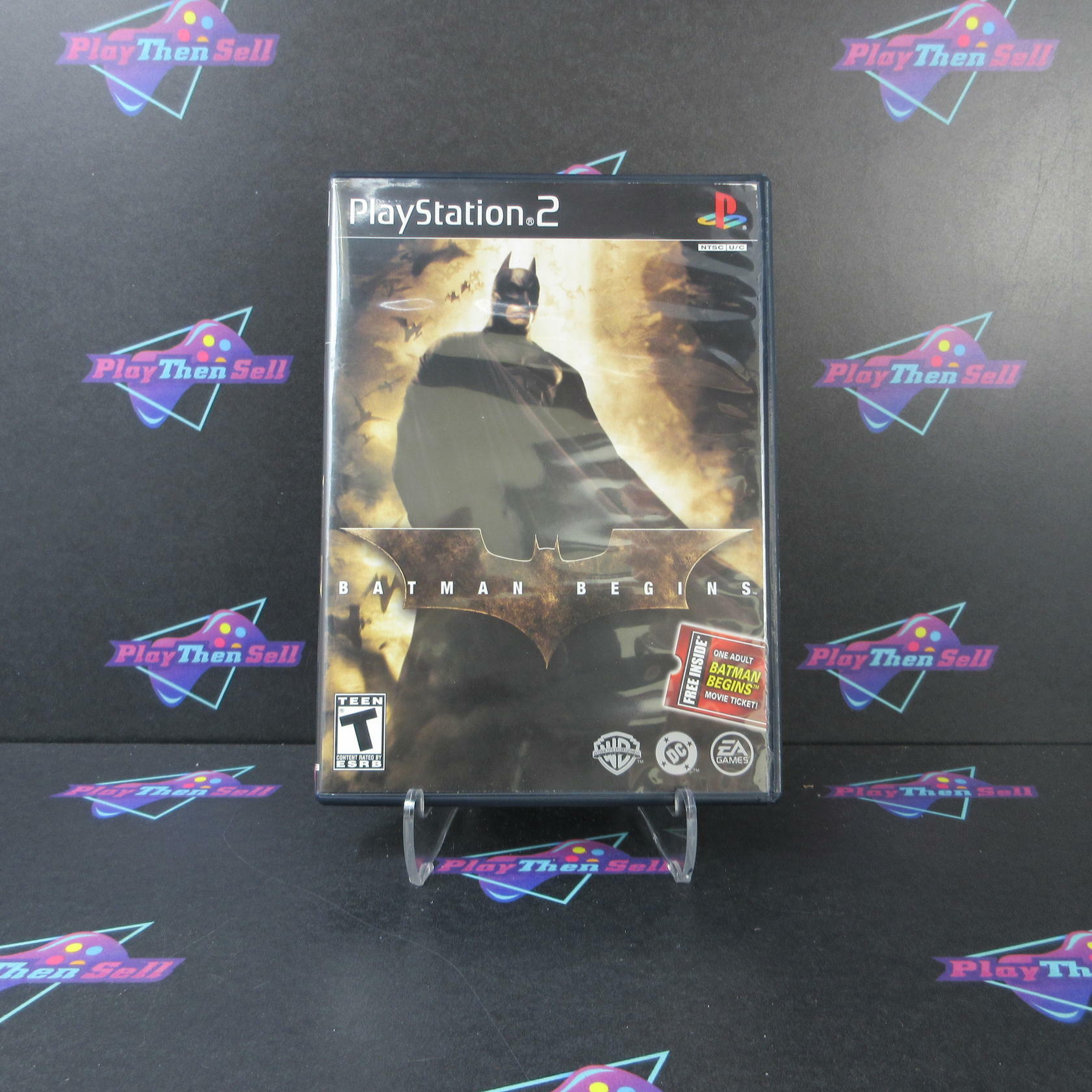 Batman Begins PS2 PlayStation 2 AD/NM - Very Good