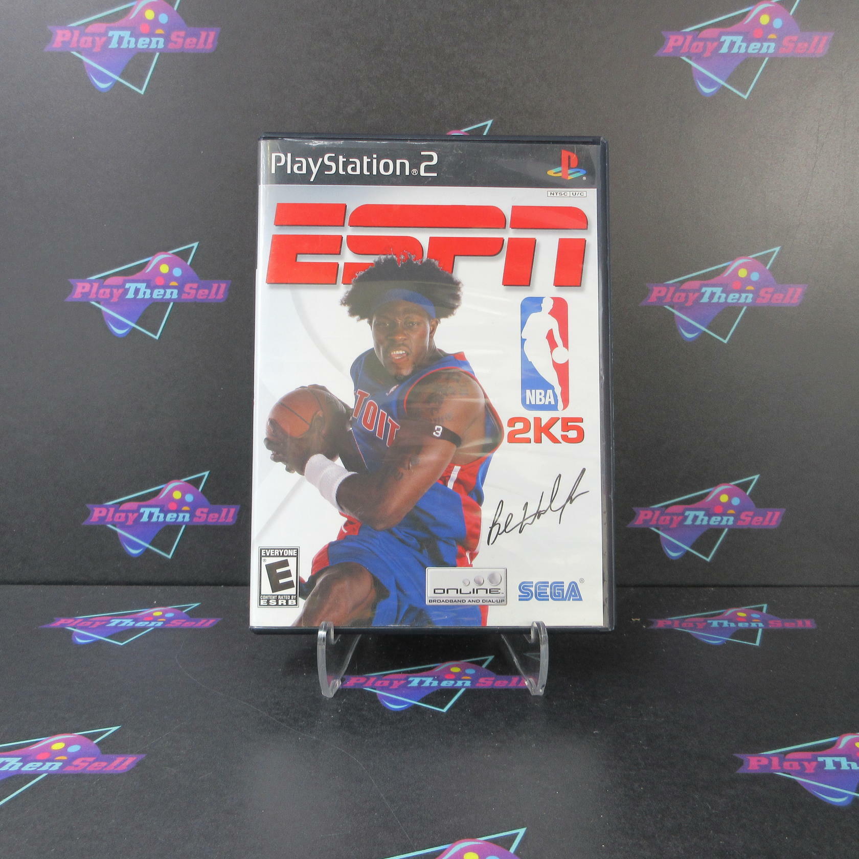 ESPN NBA 2K5 PS2 PlayStation 2 DD Complete CIB - Very Good