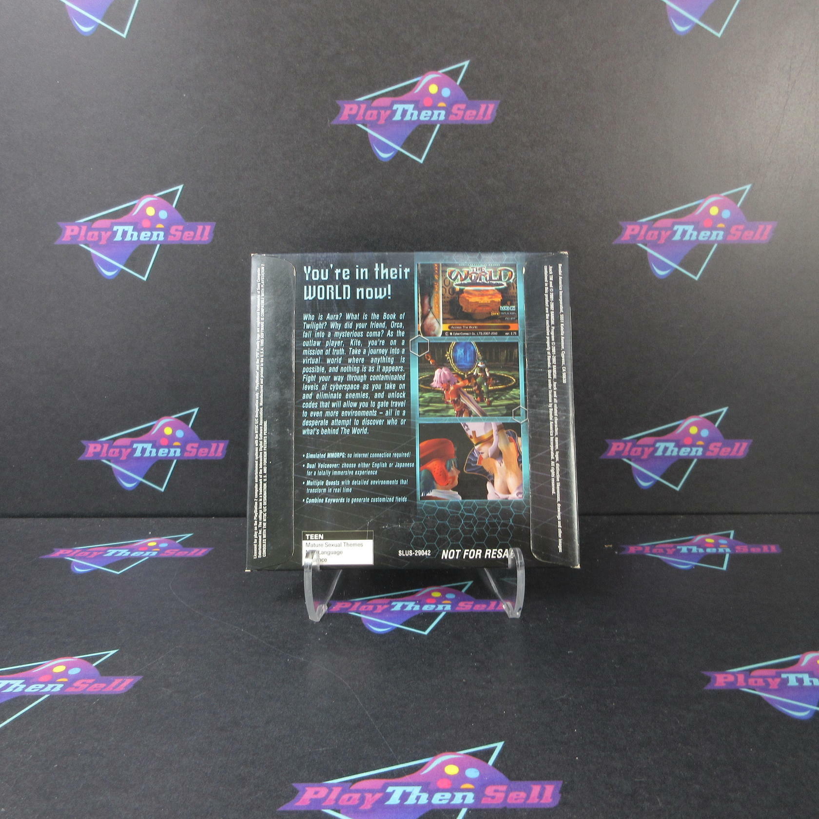 .hack Part 1 Infection Demo Disc PlayStation 2 PS2 PlayStation 2 In Sleeve - Like New