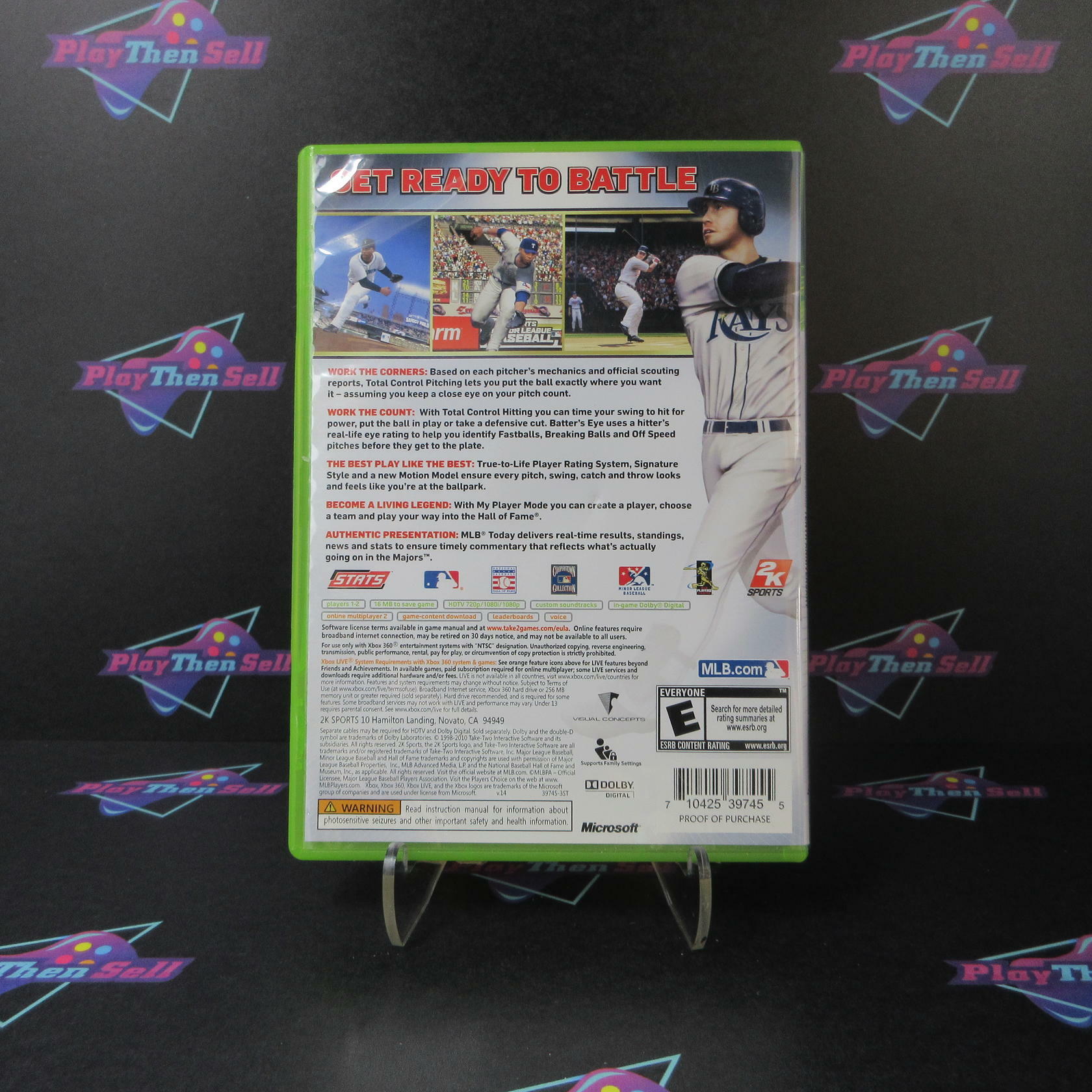 MLB 2K10 Xbox 360 - Like New