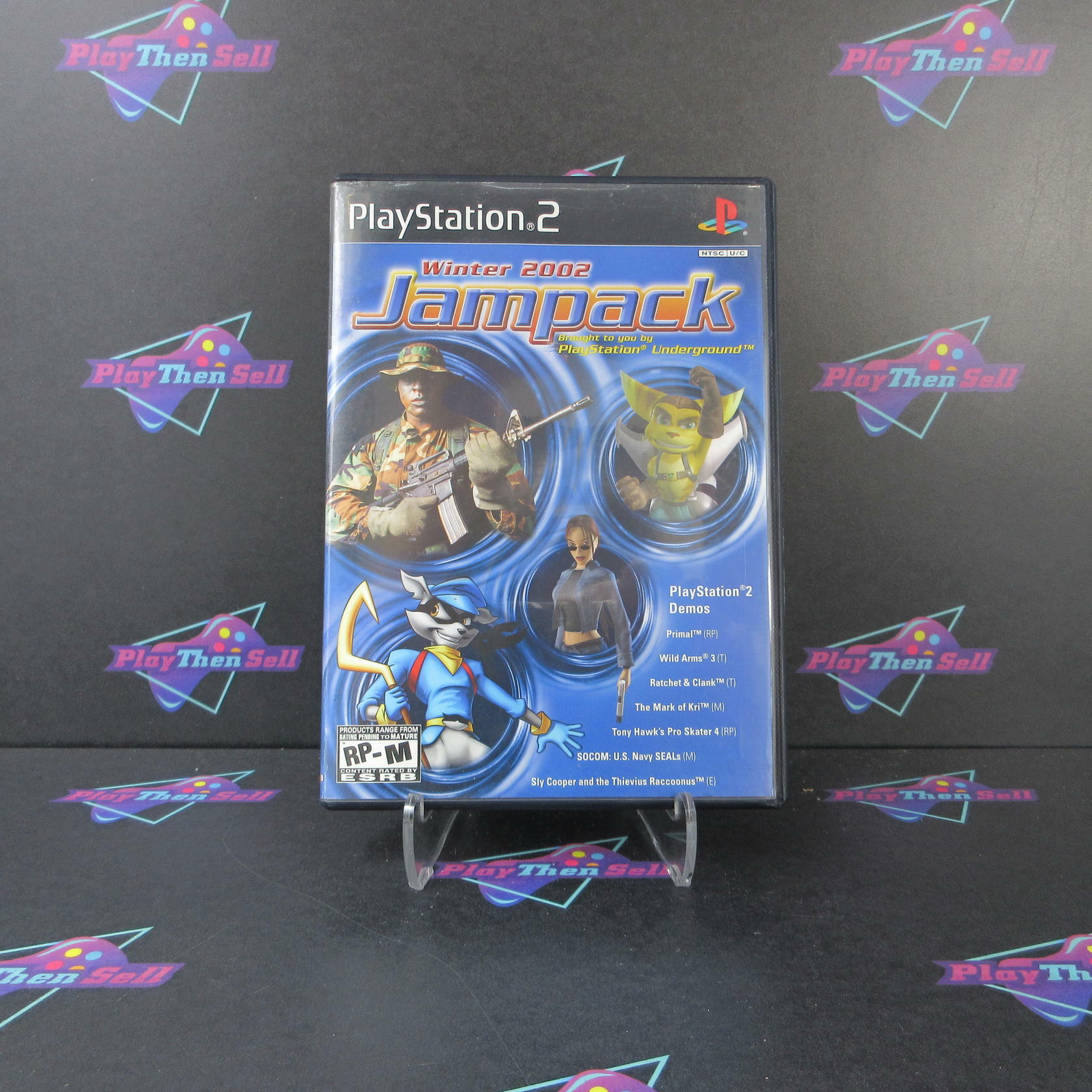 Jampack Winter 2002 PS2 PlayStation 2 AD/DD/NM - Very Good