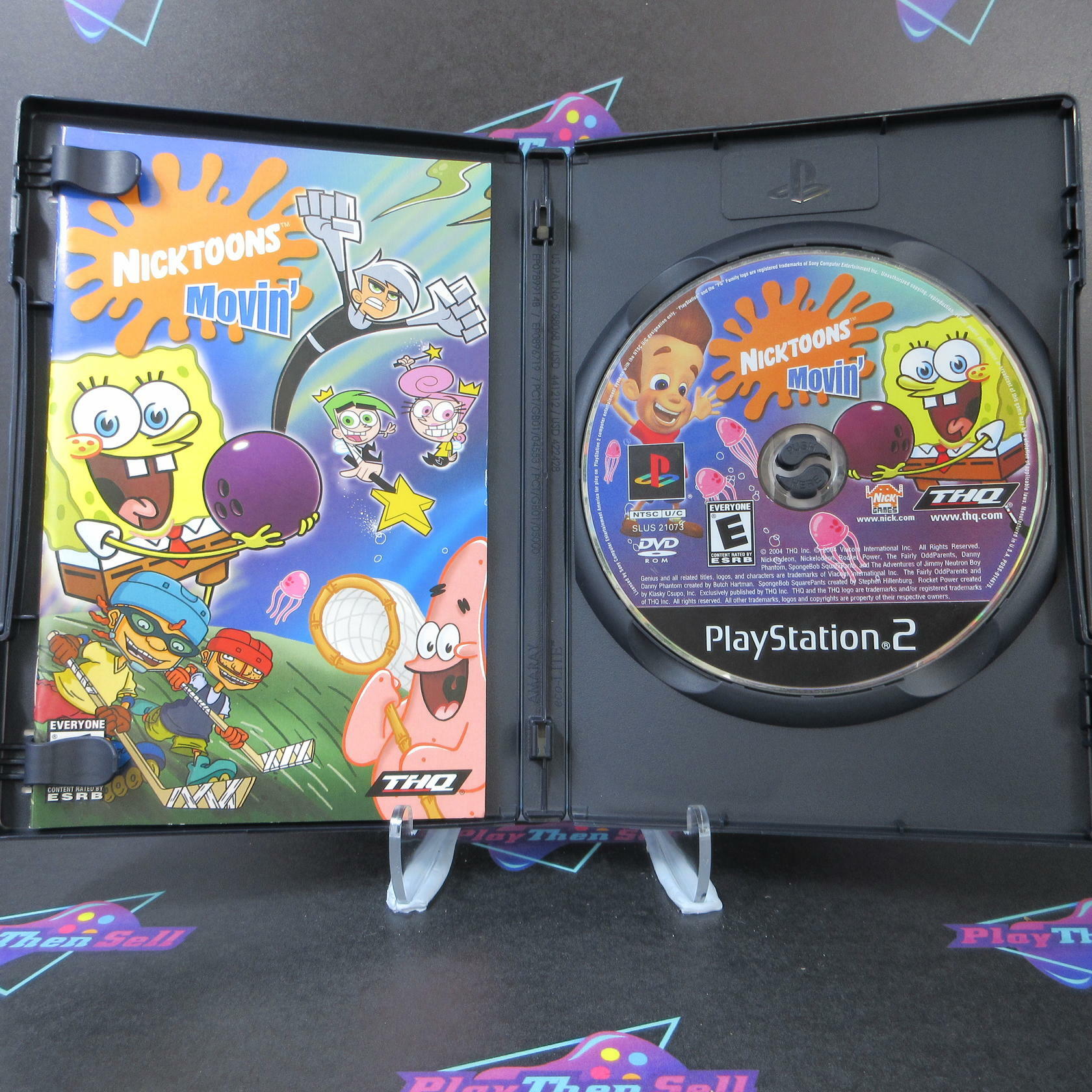 Nicktoons Movin PS2 PlayStation 2 - Like New
