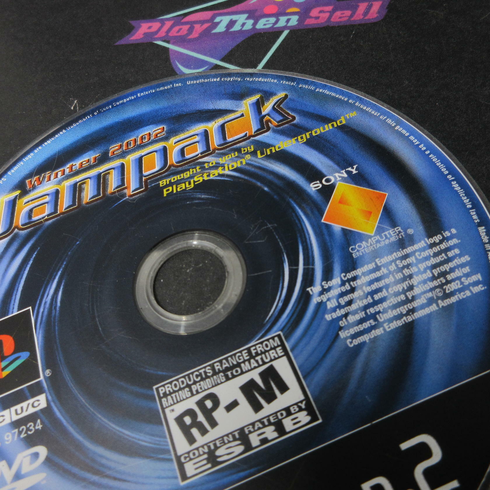 Jampack Winter 2002 PS2 PlayStation 2 AD/DD/NM - Very Good