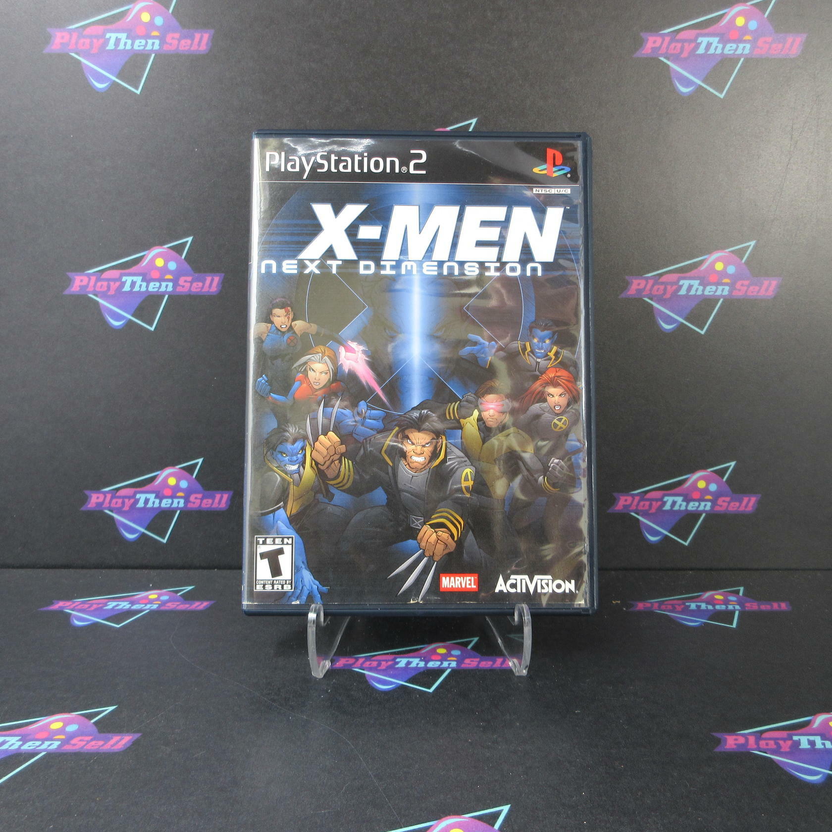 X-men Next Dimension + Reg Card PS2 PlayStation 2 AD Complete CIB - Very Good
