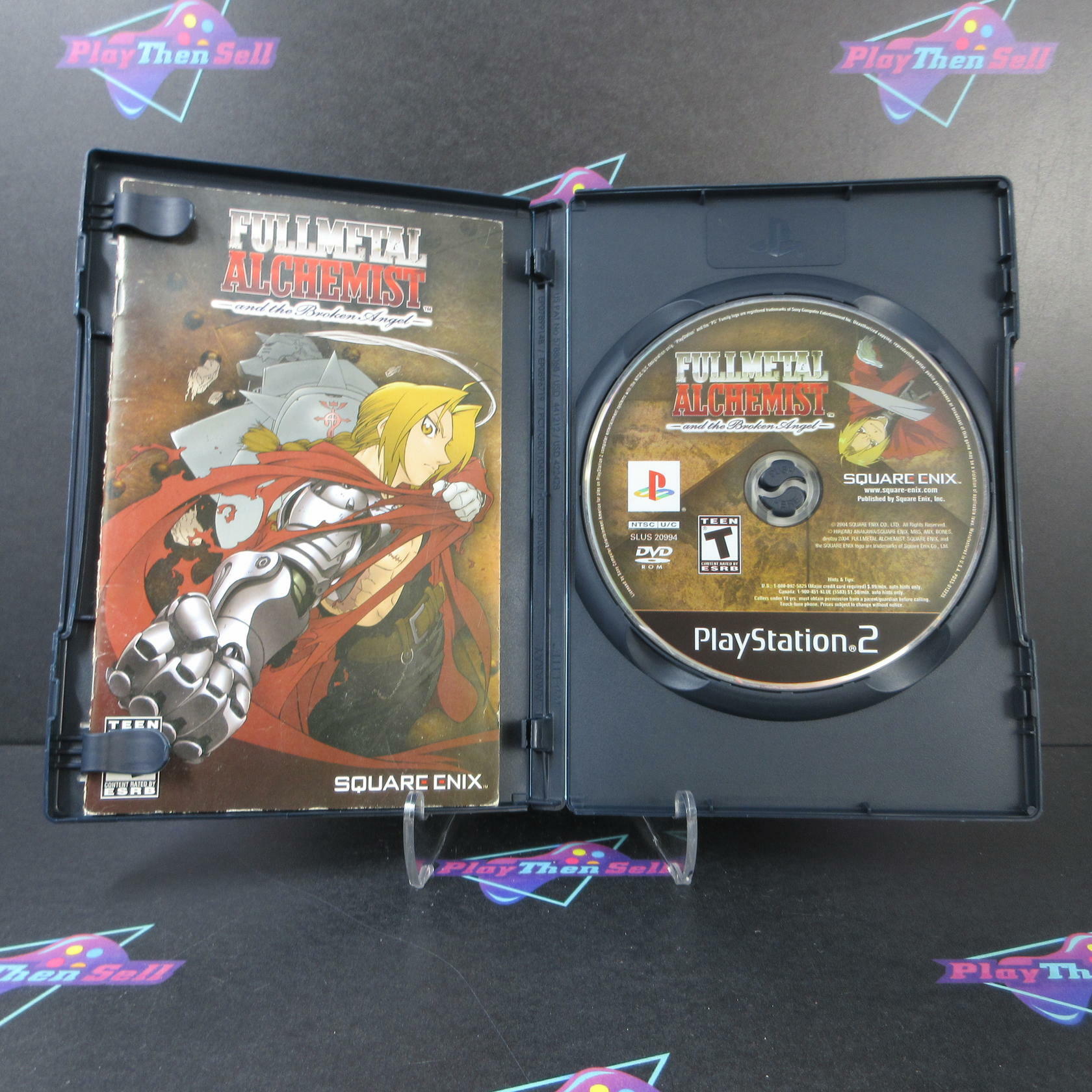 Fullmetal Alchemist and the Broken Angel + Reg PS2 PlayStation 2 MD Complete CIB - Very Good