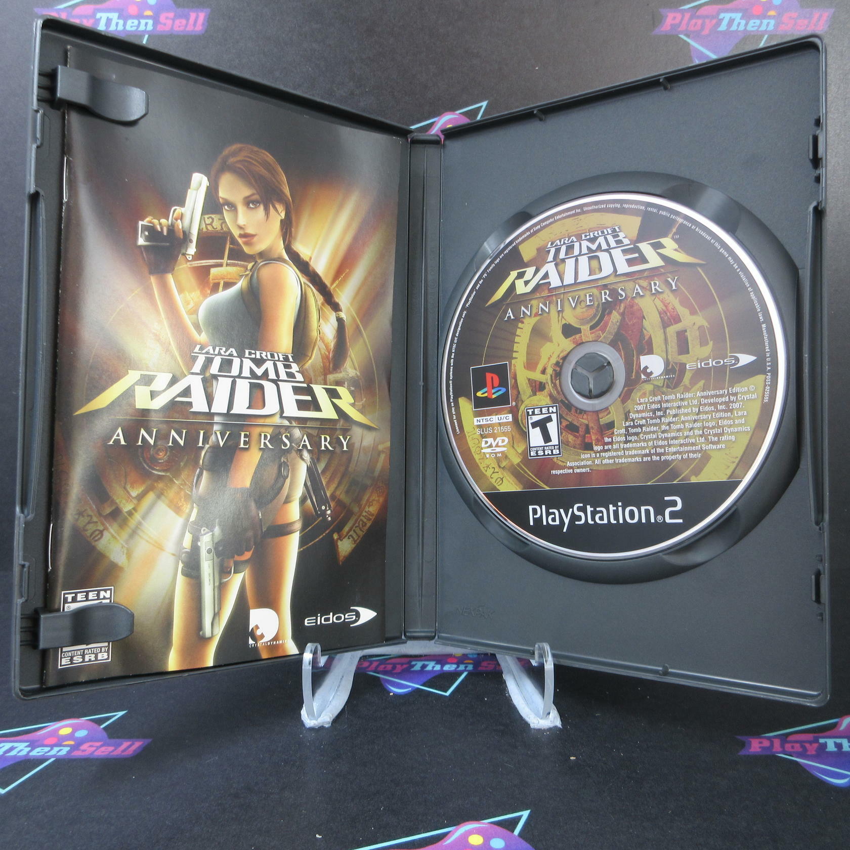 Lara Croft Tomb Raider Anniversary PS2 PlayStation 2 - Like New