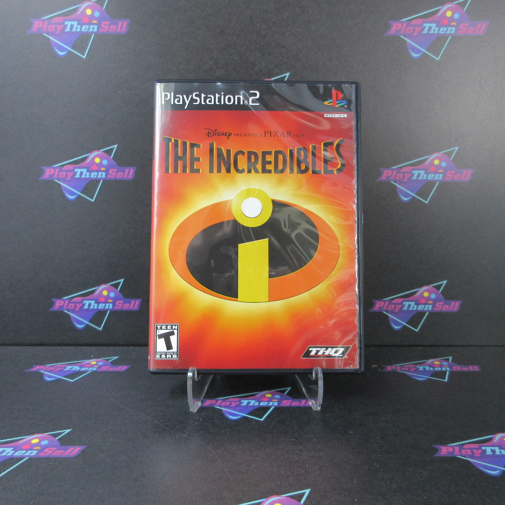 The Incredibles PS2 PlayStation 2 MD Complete CIB - Very Good