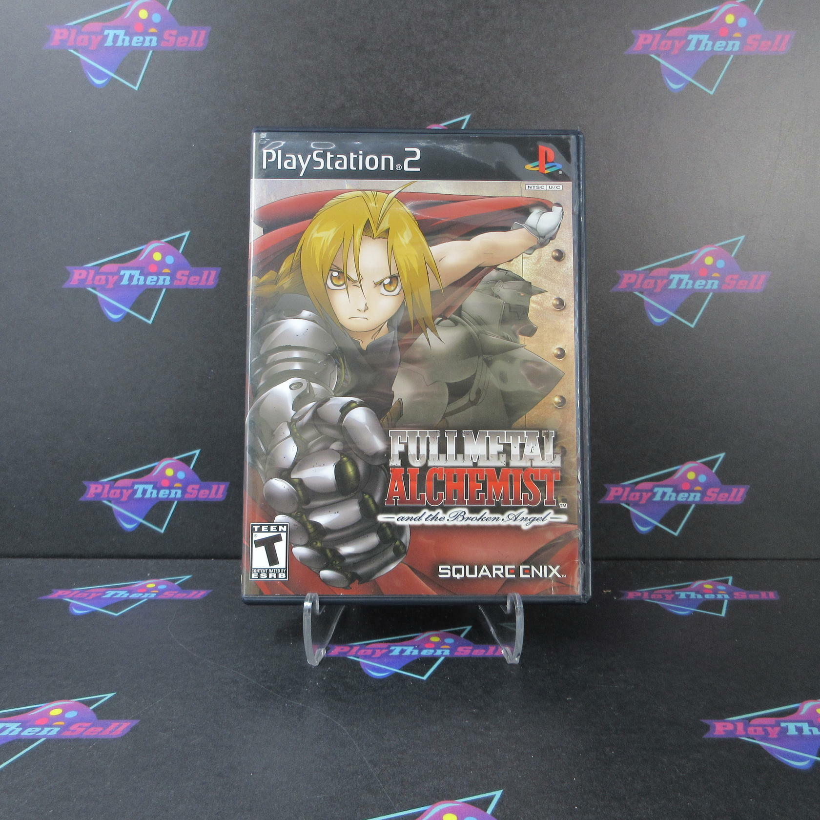 Fullmetal Alchemist and the Broken Angel + Reg PS2 PlayStation 2 MD Complete CIB - Very Good