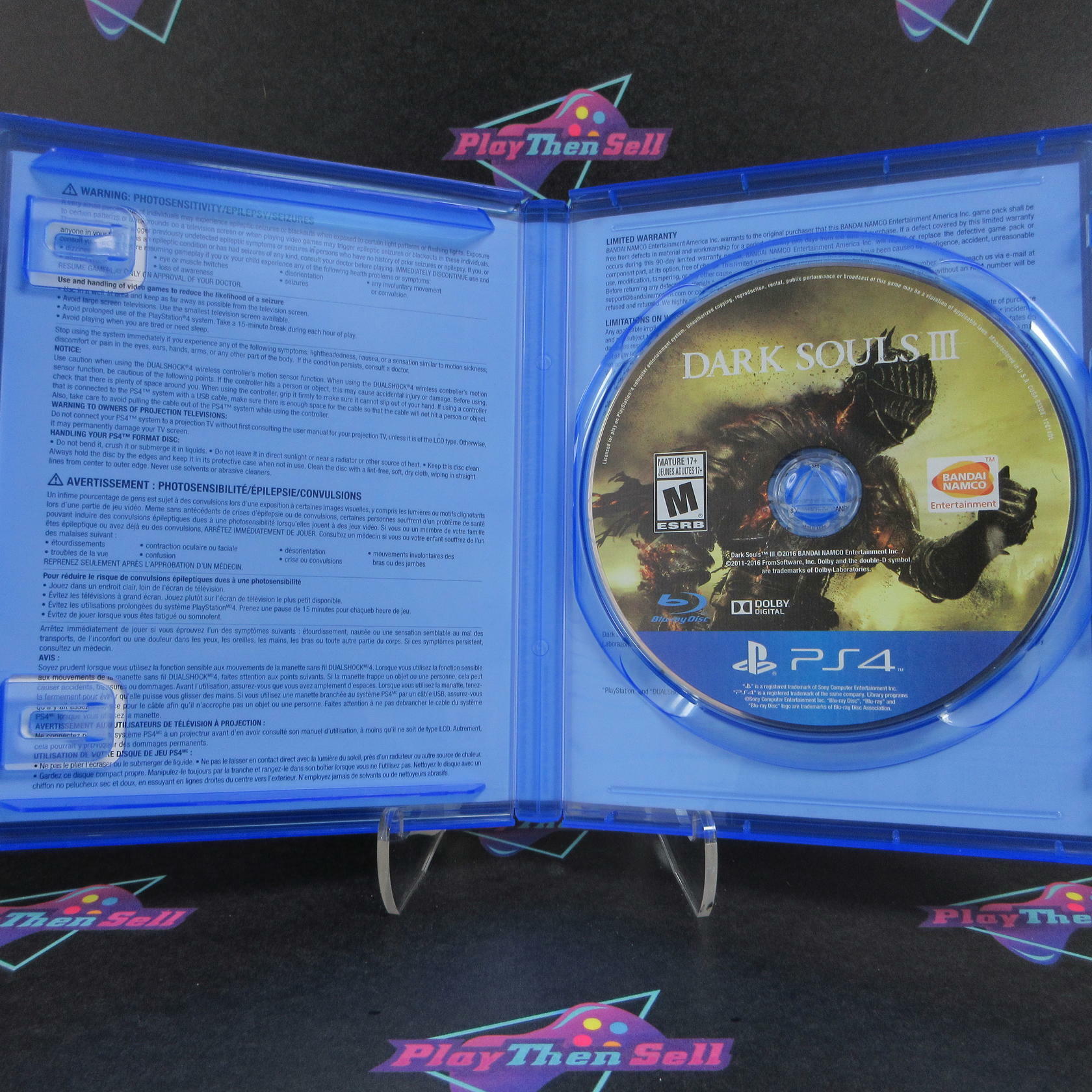 Dark Souls III 3 PS4 PlayStation 4 - Like New