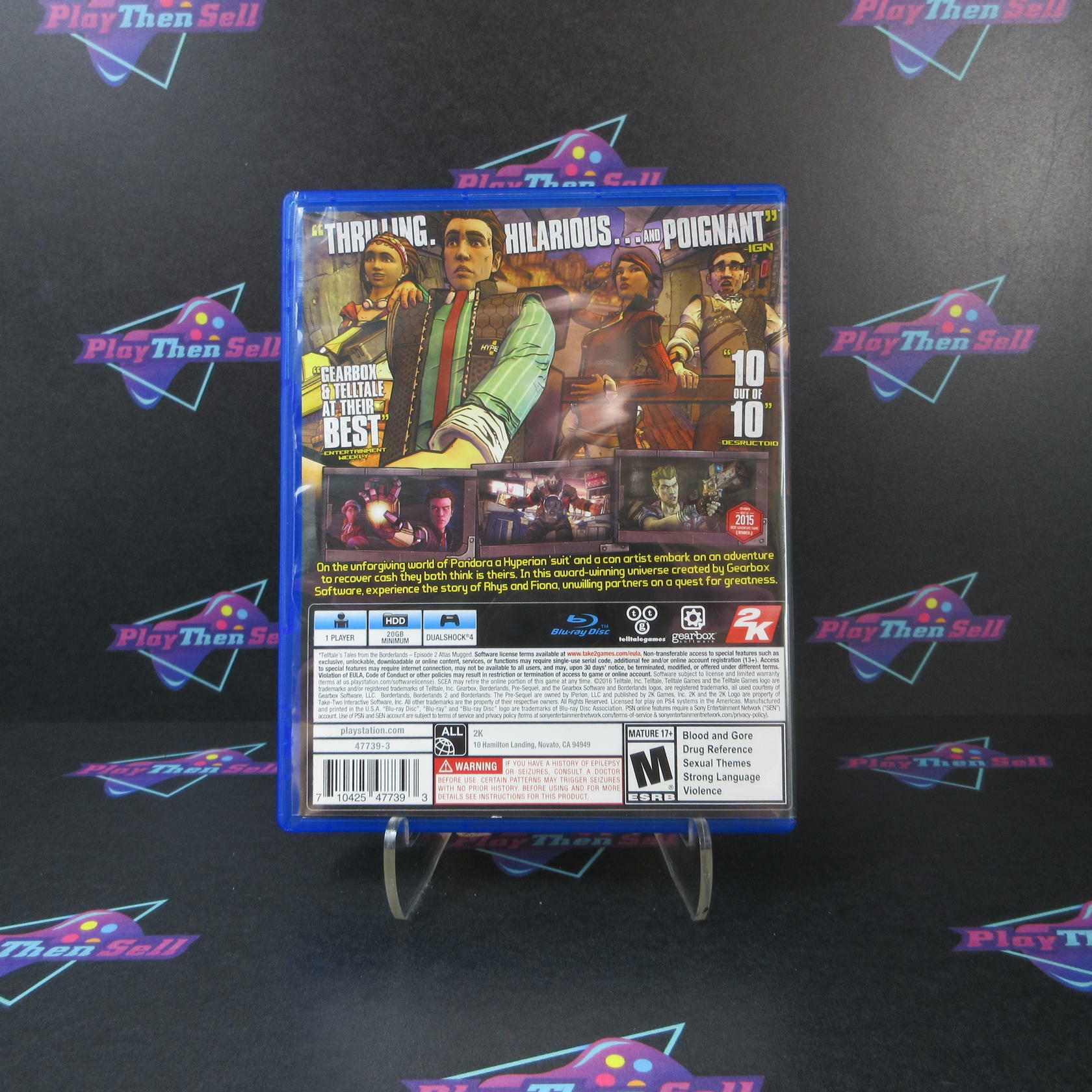 Tales from the Borderlands PS4 PlayStation 4 - Like New