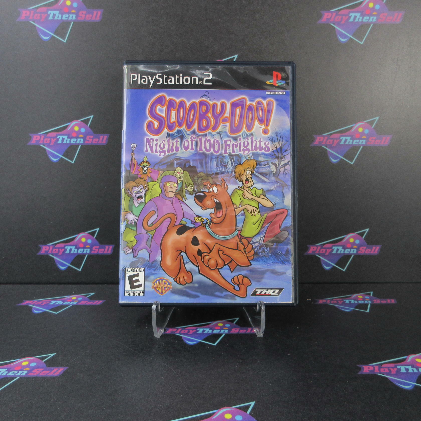 Scooby-Doo Night of 100 Frights GH Disc PS2 PlayStation 2 AD/NM - Very Good