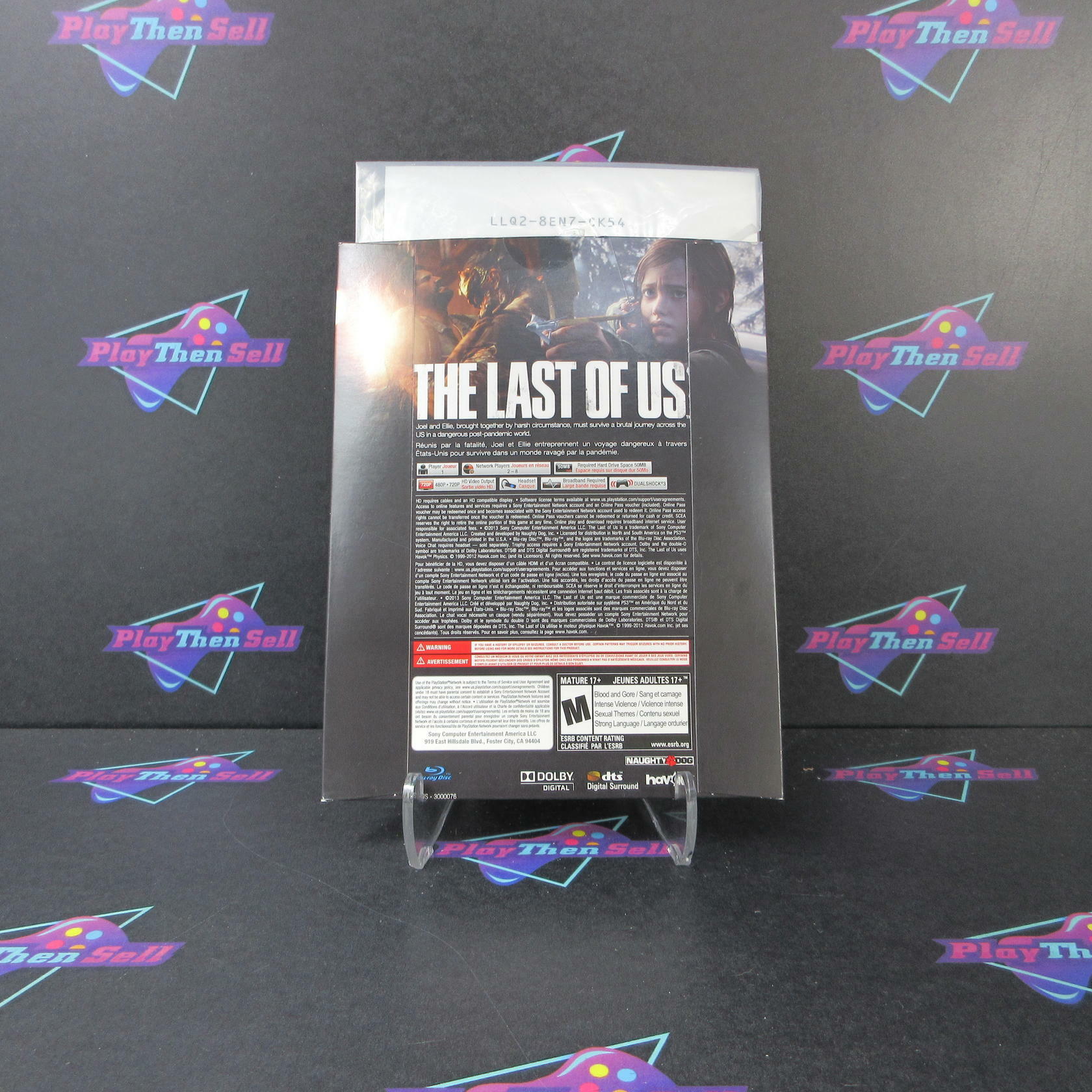 The Last of Us PS3 PlayStation 3 In Sleeve - Like New