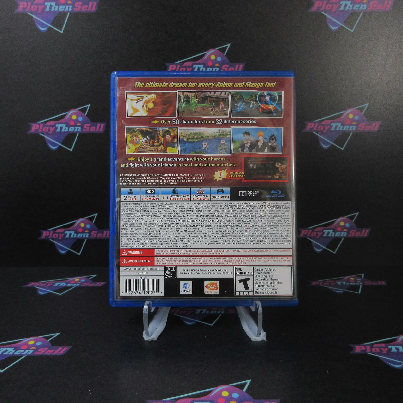 J-Stars Victory Vs+ PS4 PlayStation 4 - Like New