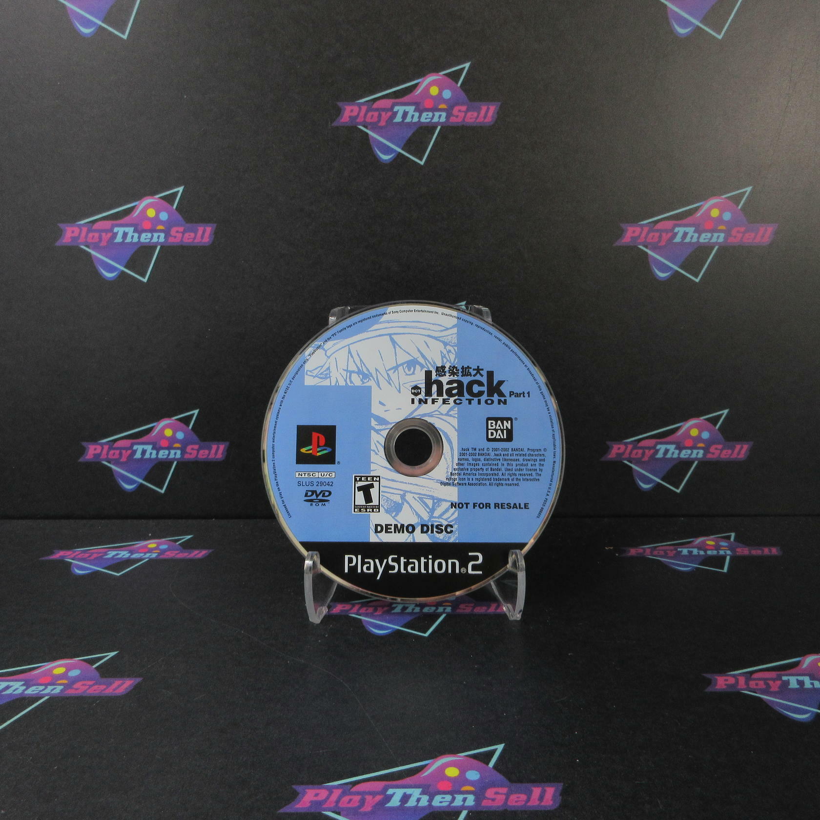 .hack Part 1 Infection Demo Disc PlayStation 2 PS2 PlayStation 2 In Sleeve - Like New