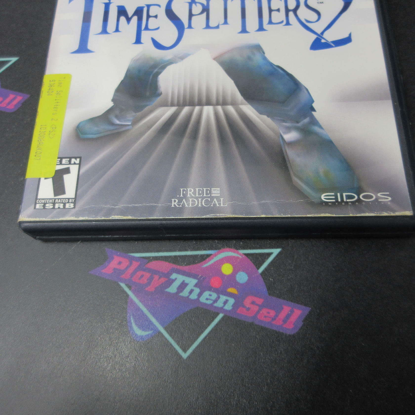 Time Splitters 2 + Reg Card PS2 PlayStation 2 AD Complete CIB - Very Good