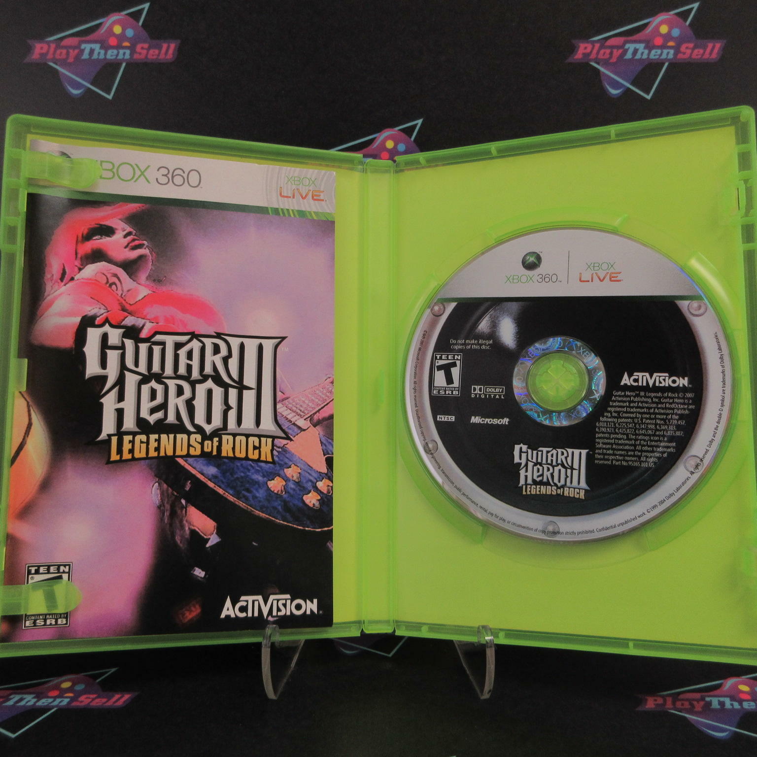 Guitar Hero 3 Legends Of Rock Xbox 360 - Like New