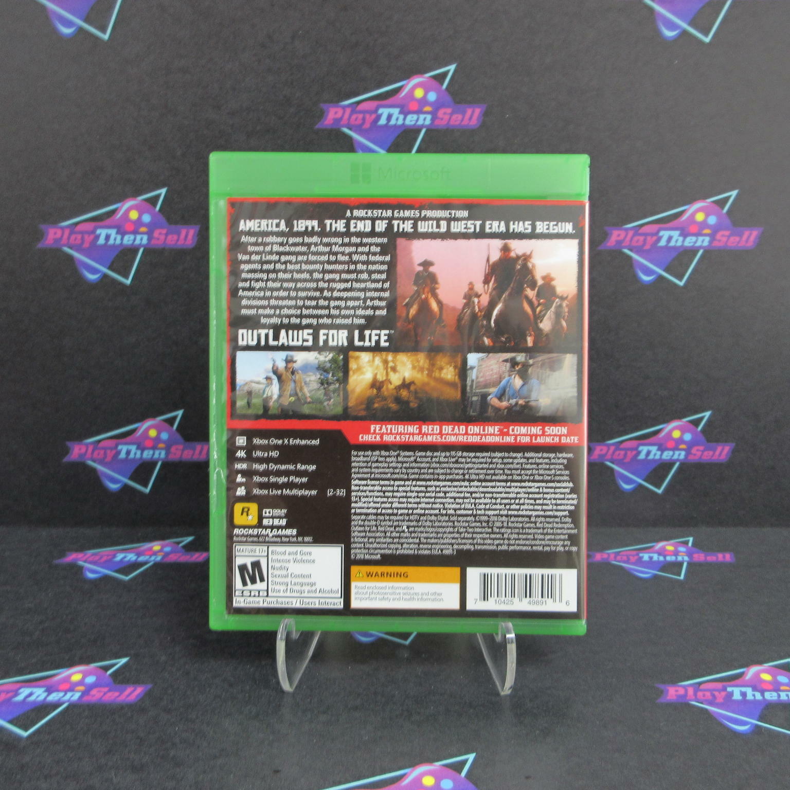 Red Dead Redemption II (2) Xbox One Complete - Excellent