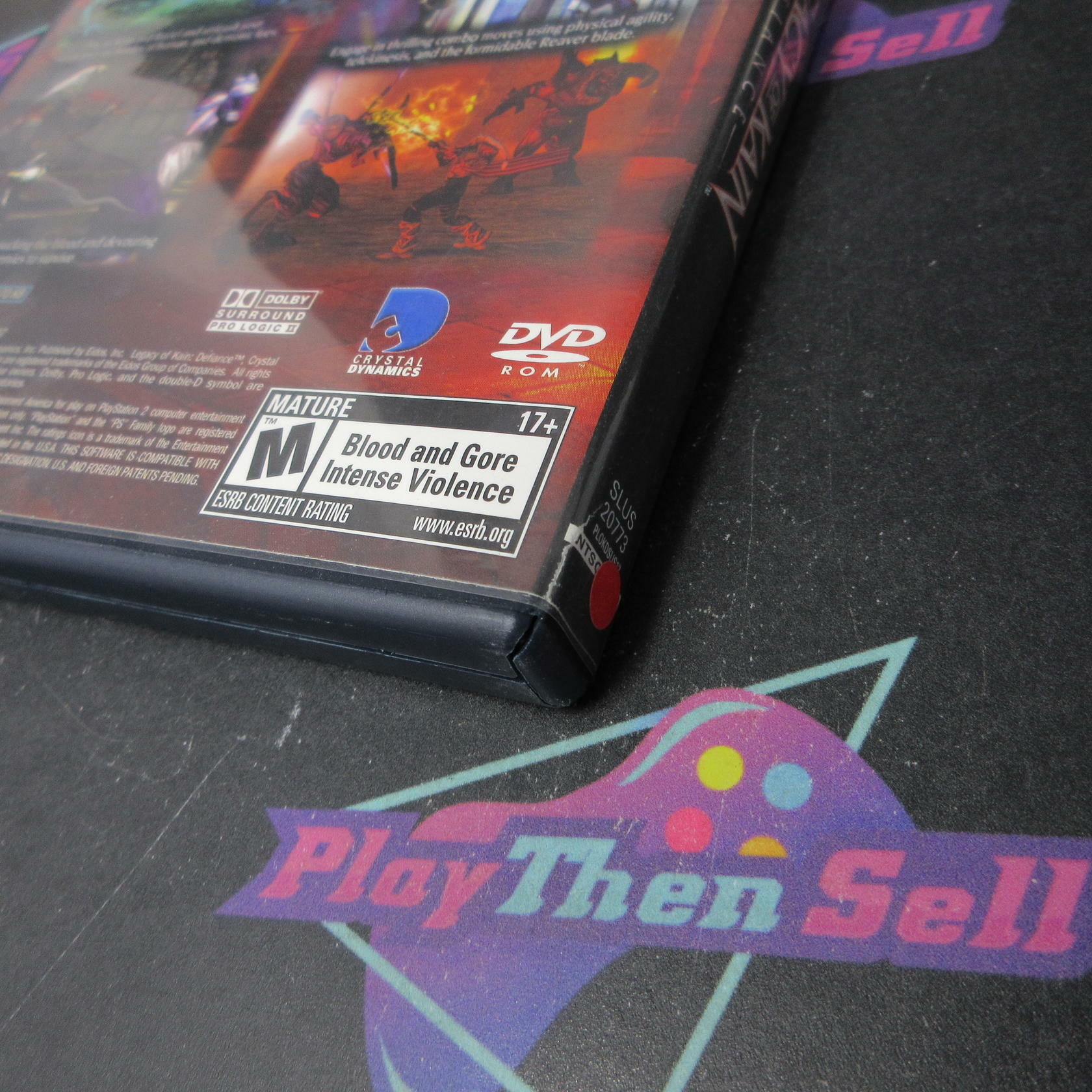 Legacy of Kain Defiance PS2 PlayStation 2 AD/NM - Very Good