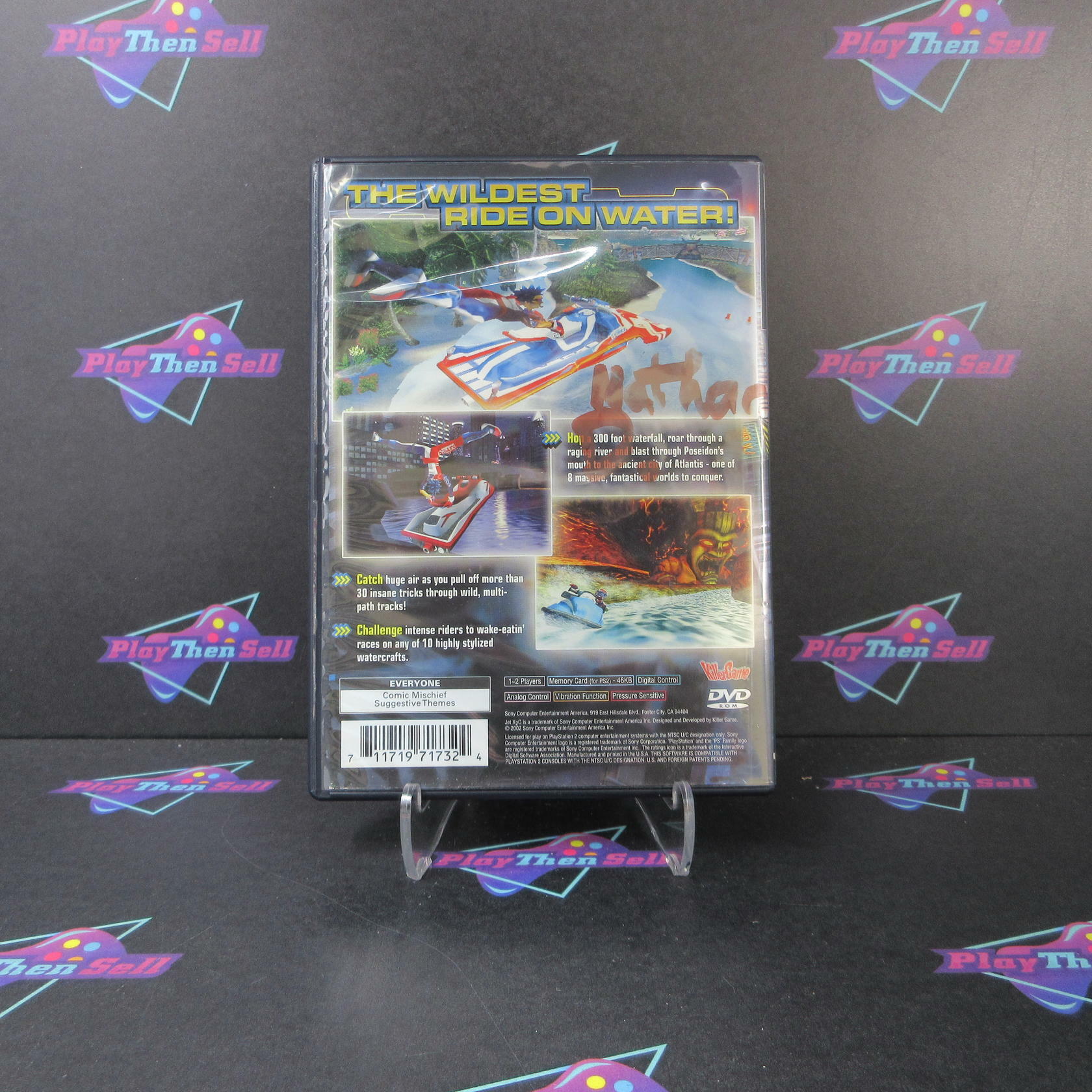 Jet X20 PS2 PlayStation 2 DD/NM - Very Good