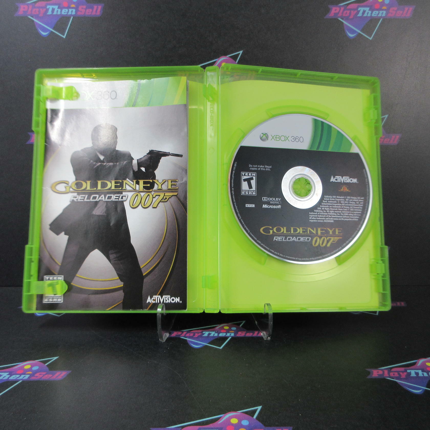 GoldenEye 007 Reloaded Xbox 360 AD/DD Complete CIB - Very Good