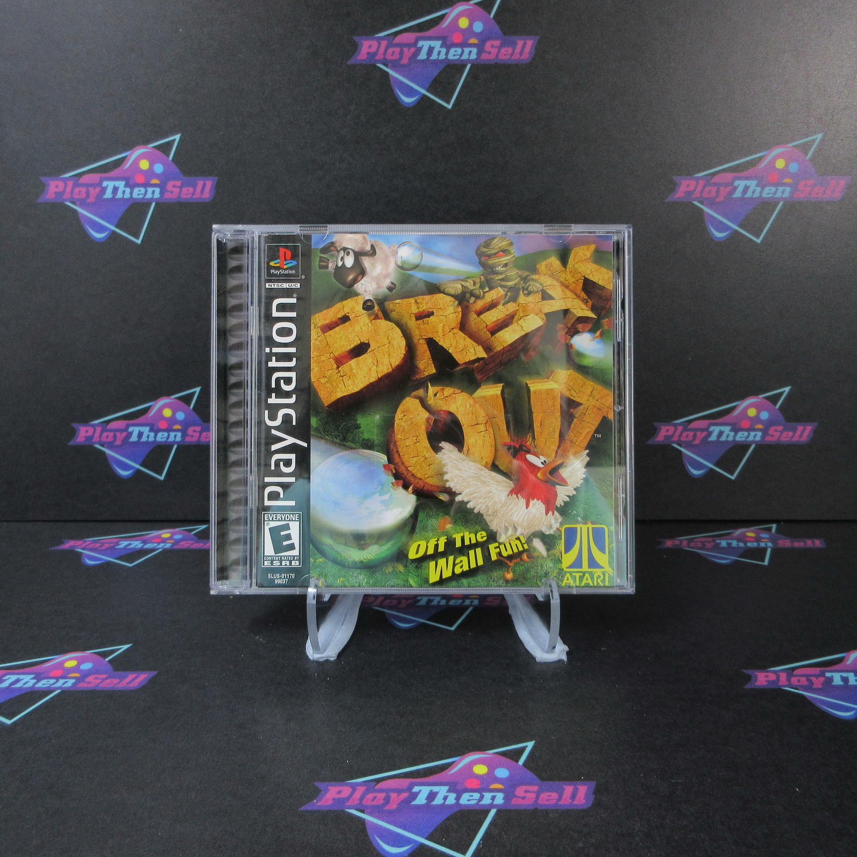 Breakout PS1 PlayStation 1 - Like New