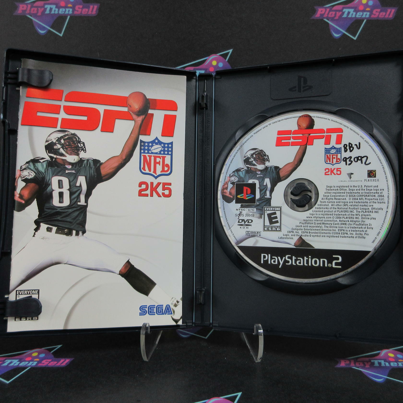 ESPN NFL 2K5 PS2 PlayStation 2 - Like New