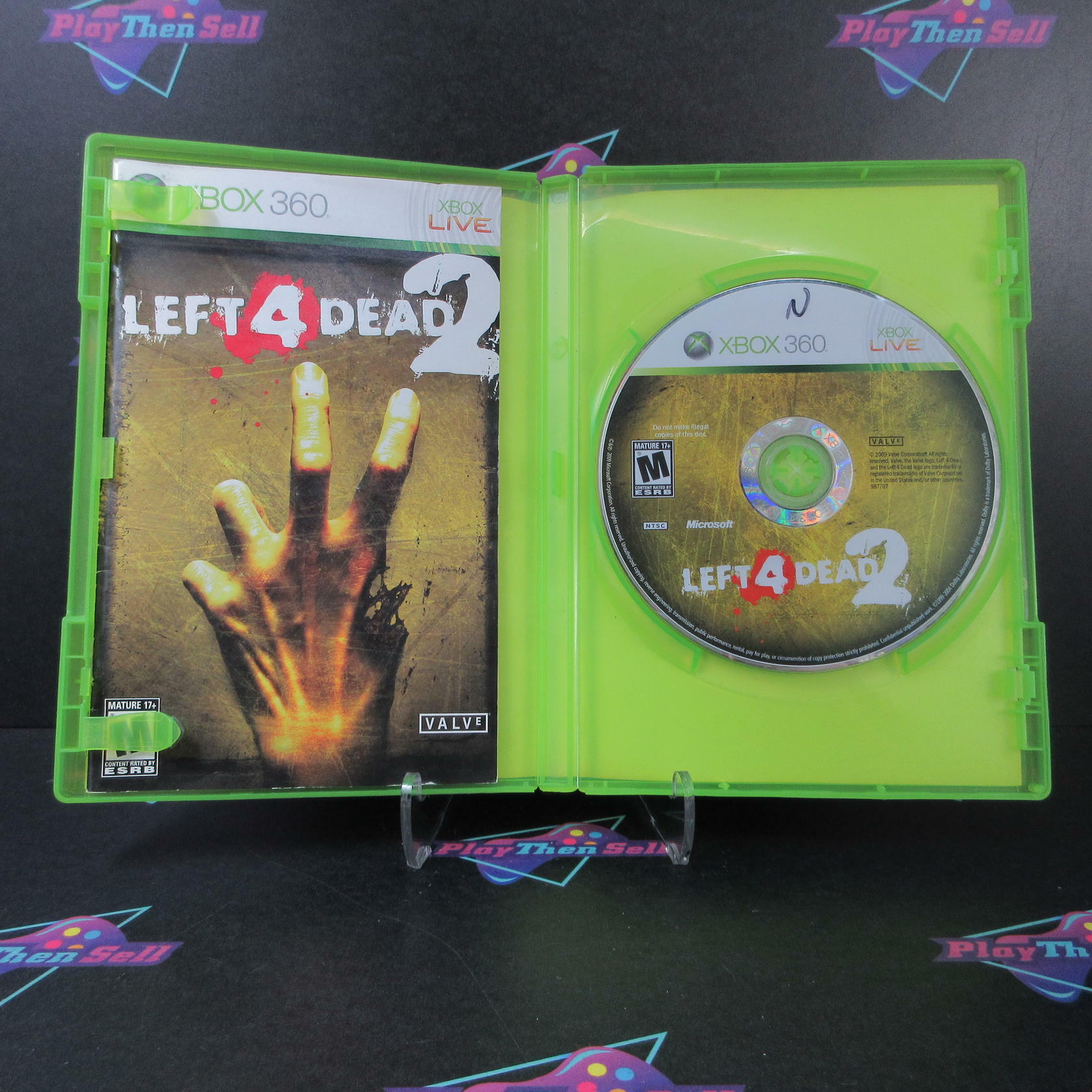 Left 4 Dead 2 Xbox 360 AD/MD/DD Complete CIB - Very Good
