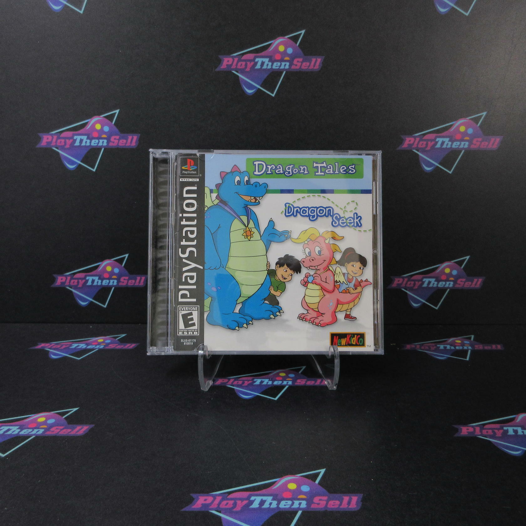 Dragon Tales Dragon Seek + Reg Card PS1 PlayStation 1 MD Complete CIB - Very Good