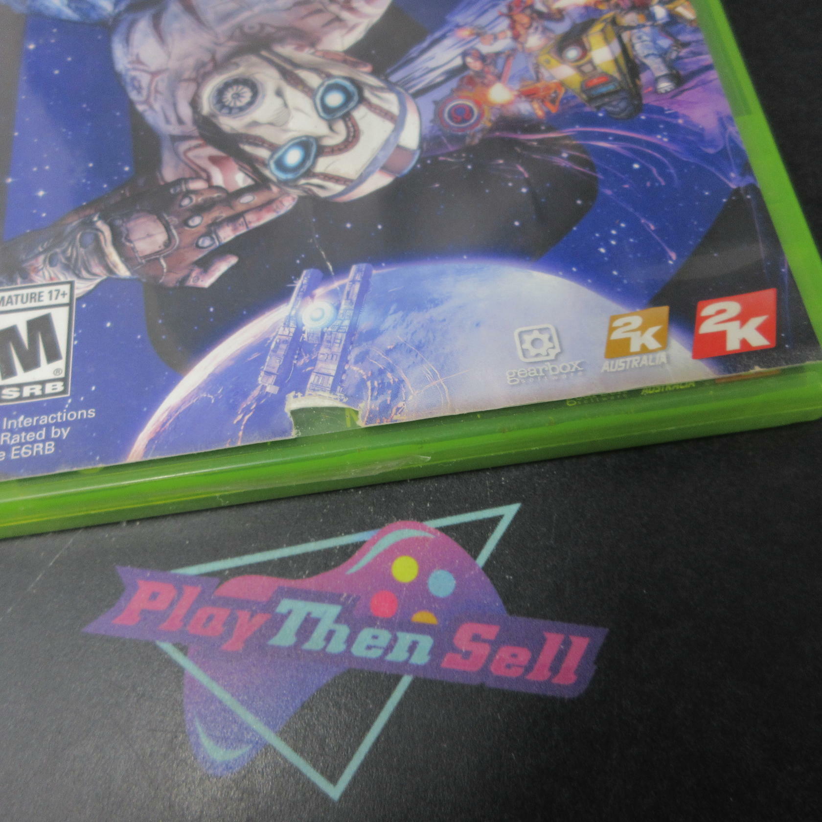 Borderlands The Pre-Sequel + Sleeve Xbox 360 AD/DD Complete CIB - Very Good