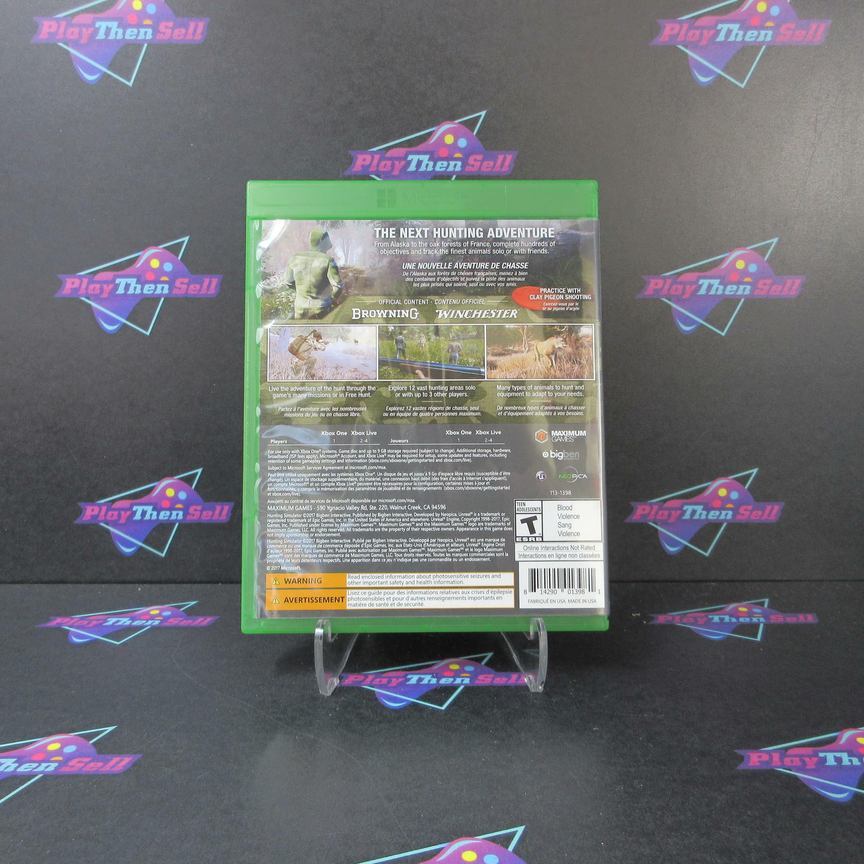 Hunting Simulator Xbox One - Like New