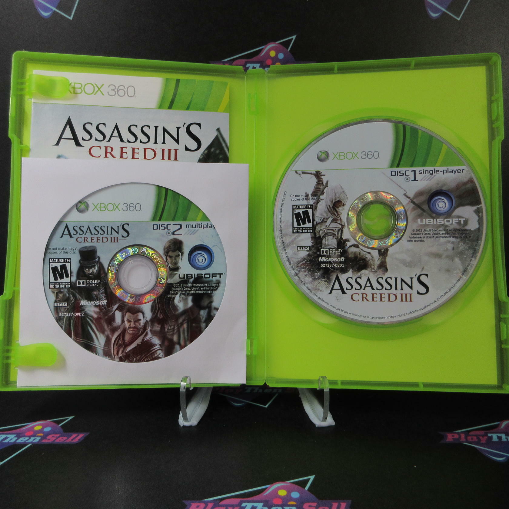 Assassin's Creed III Walmart Ed Xbox 360 - Like New