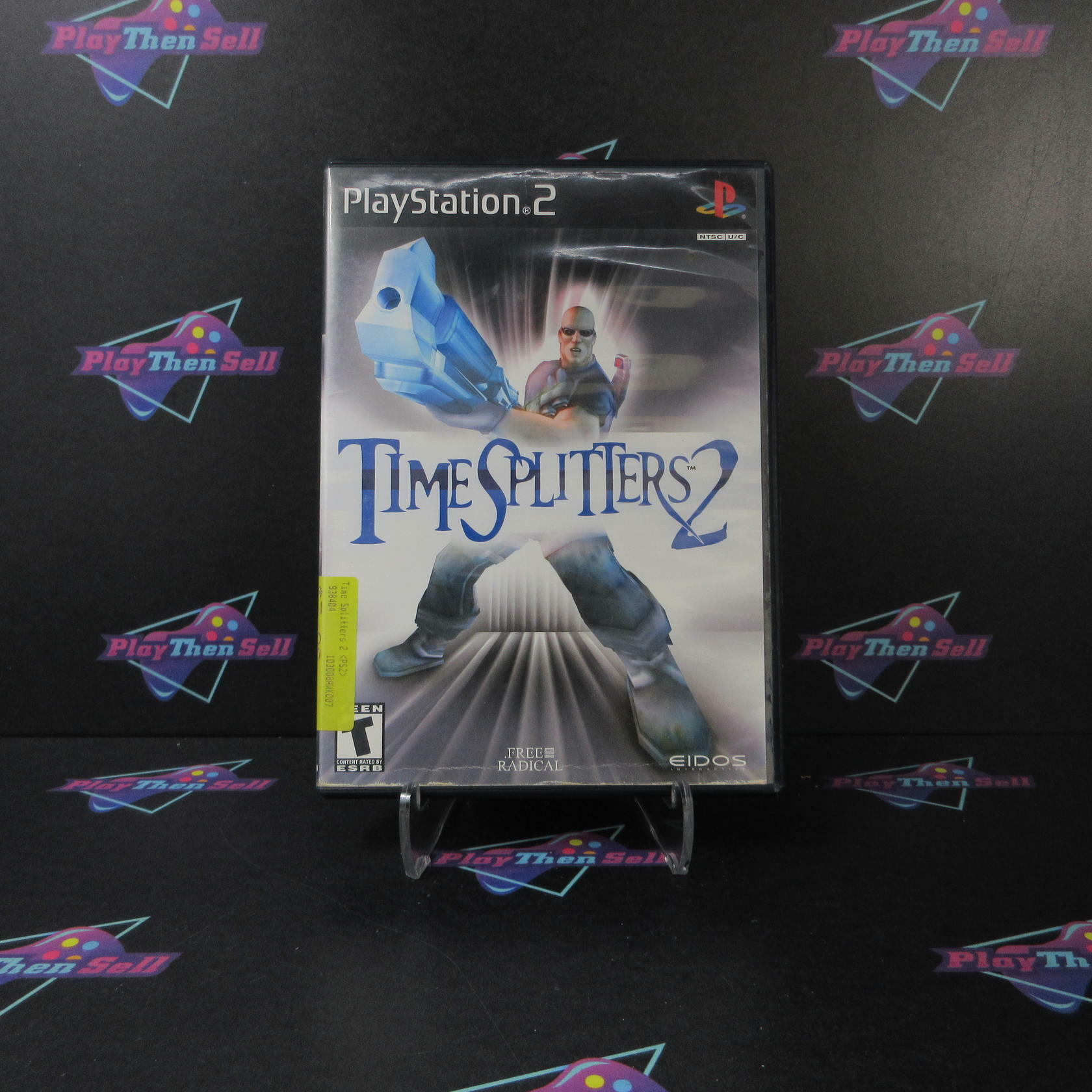Time Splitters 2 + Reg Card PS2 PlayStation 2 AD Complete CIB - Very Good