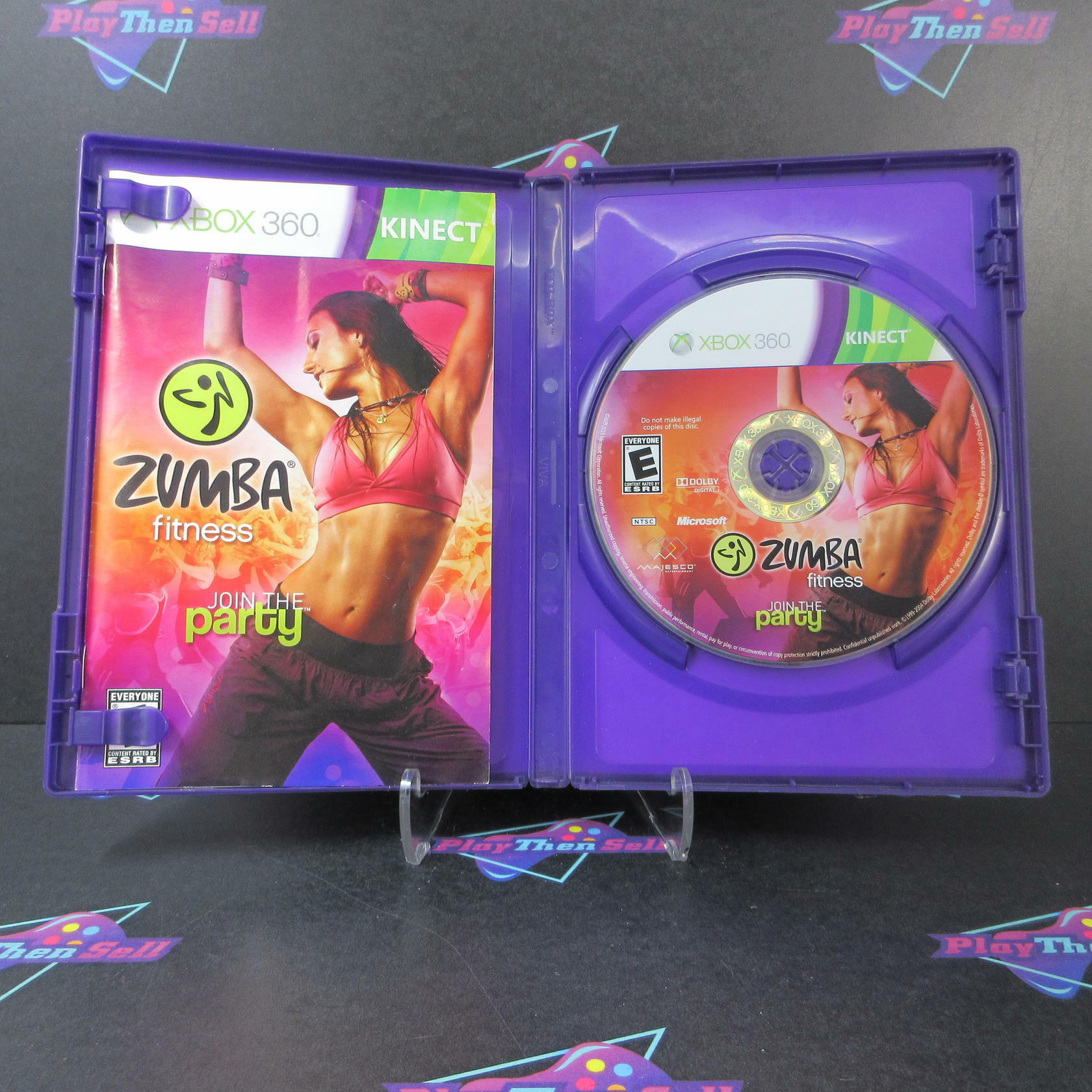 Zumba Fitness Xbox 360 MD Complete CIB - Very Good